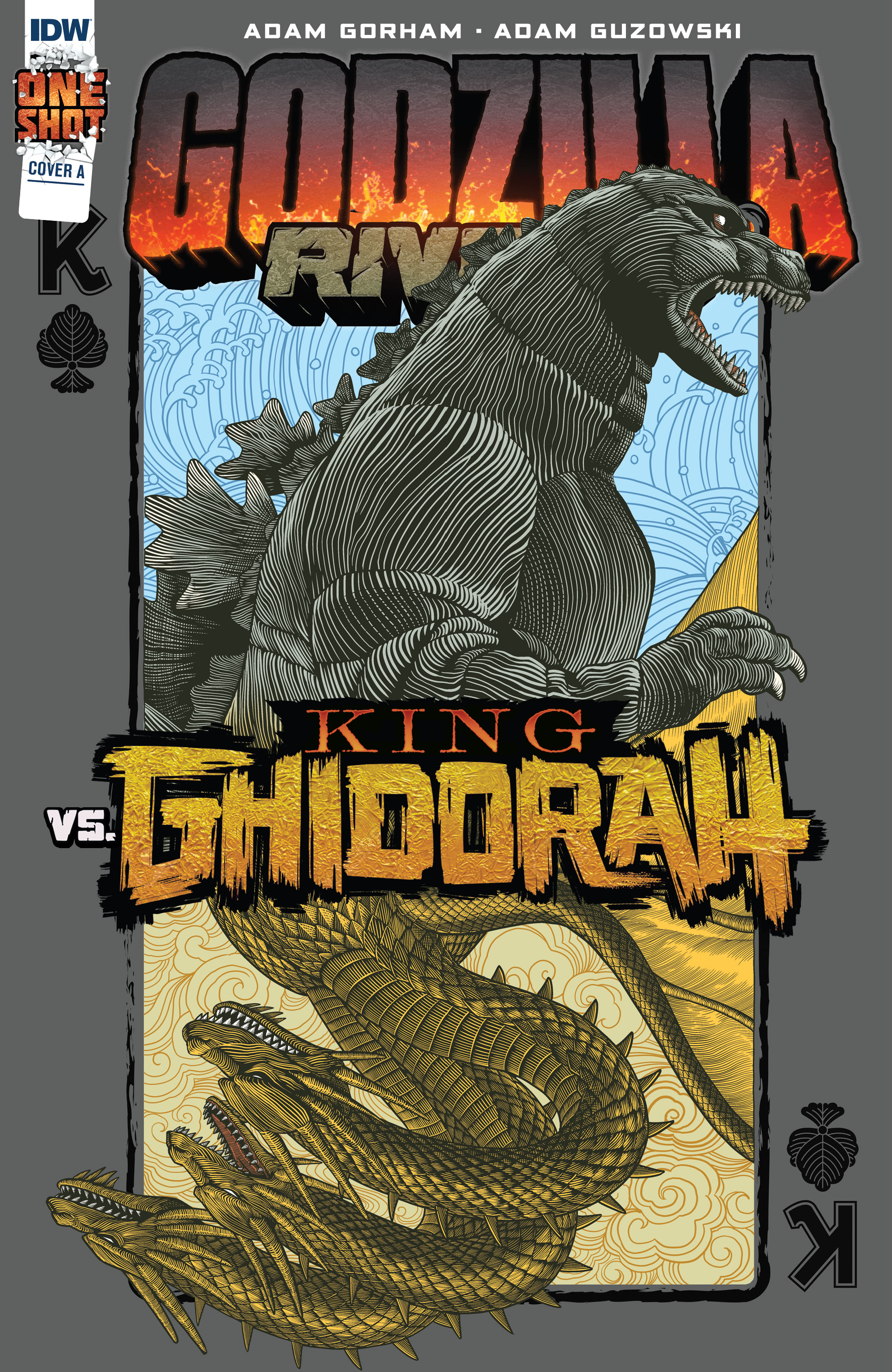 Read online Godzilla Rivals: Vs. King Ghidorah comic -  Issue # Full - 1