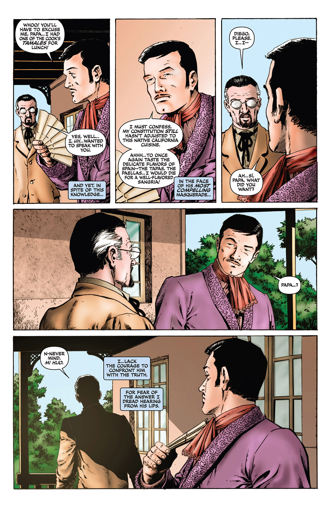 Read online Zorro Rides Again comic -  Issue #3 - 7