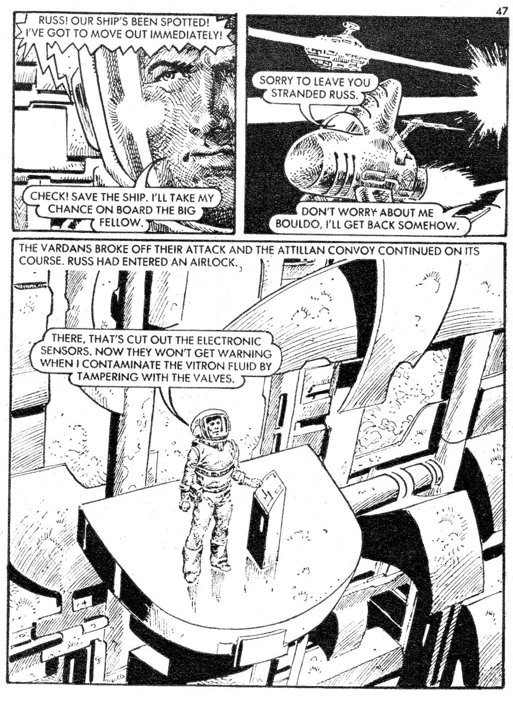 Read online Starblazer comic -  Issue #87 - 47