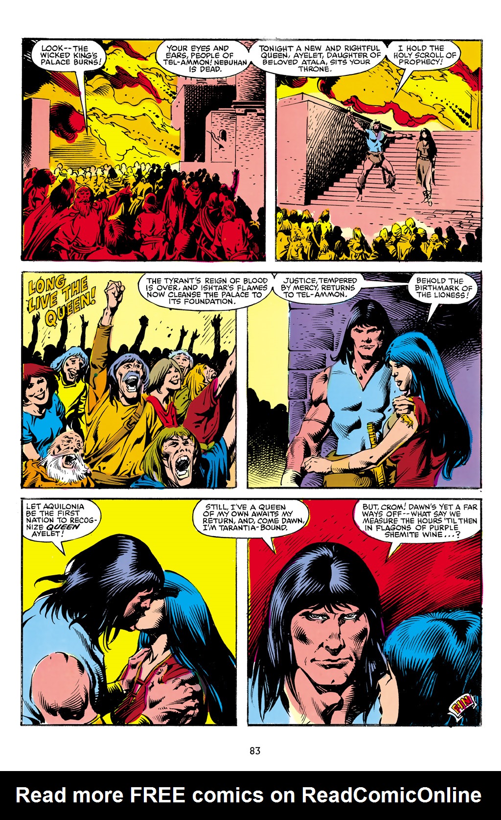 Read online The Chronicles of King Conan comic -  Issue # TPB 4 (Part 1) - 84