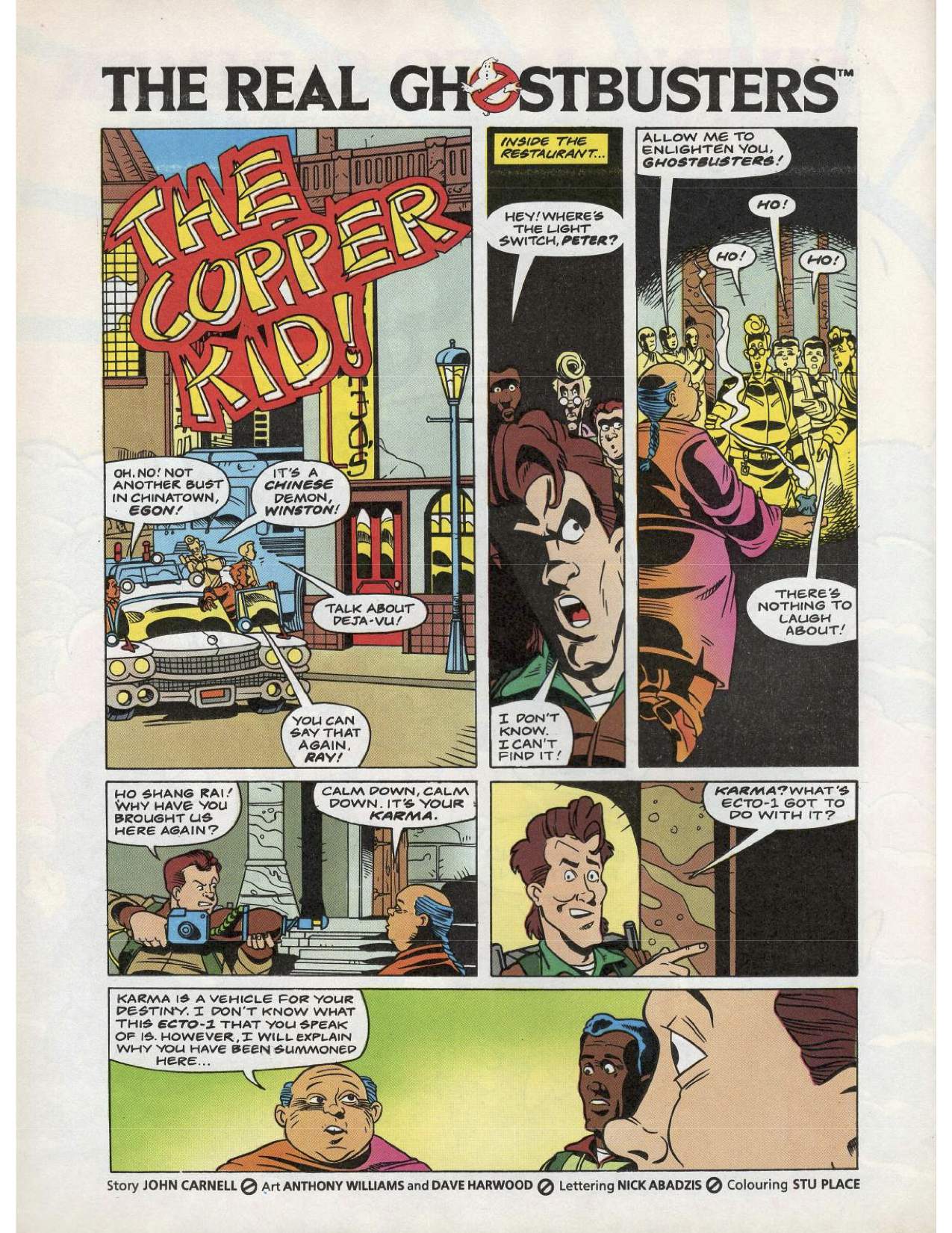 Read online The Real Ghostbusters comic -  Issue #193 - 21