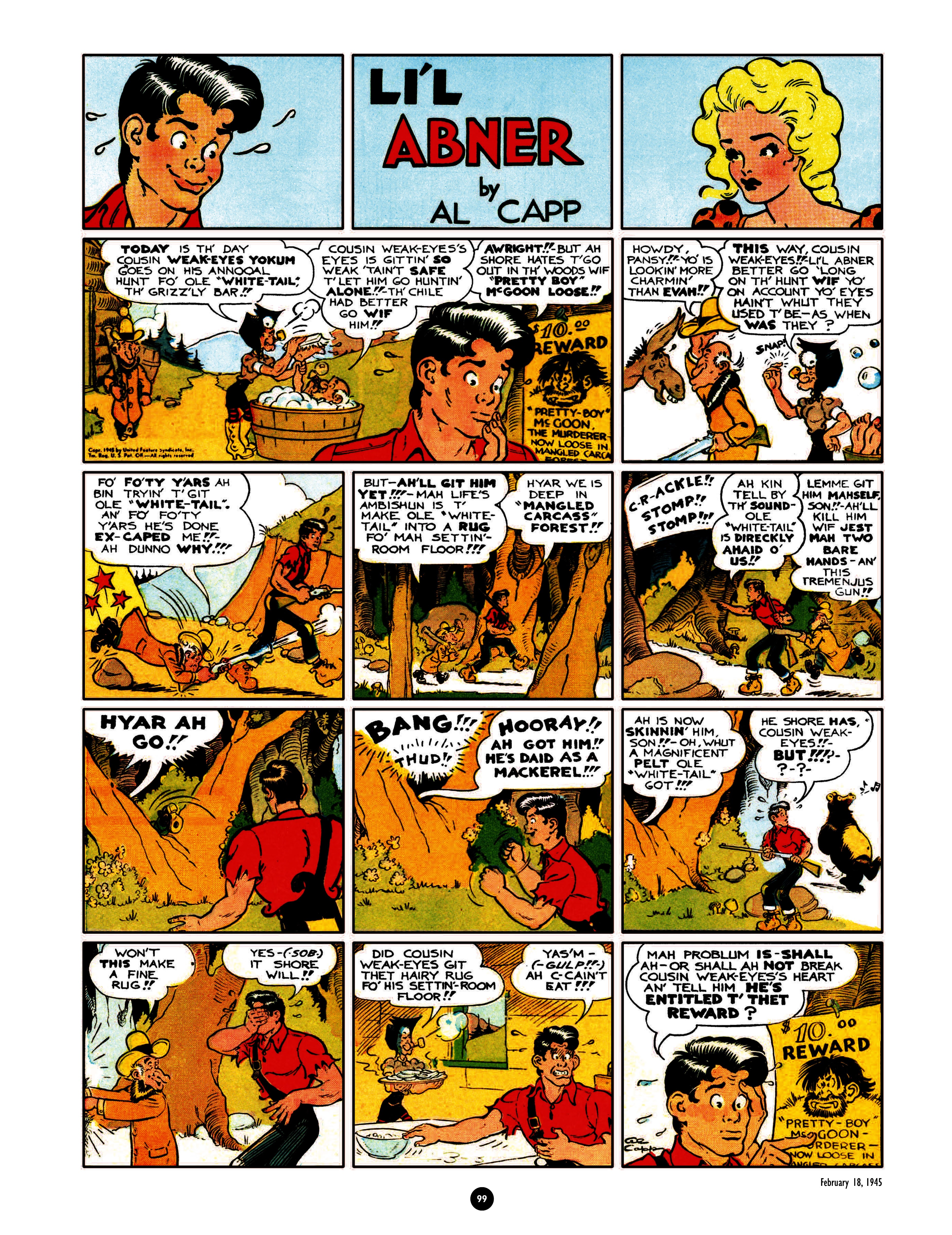 Read online Al Capp's Li'l Abner Complete Daily & Color Sunday Comics comic -  Issue # TPB 6 (Part 1) - 99