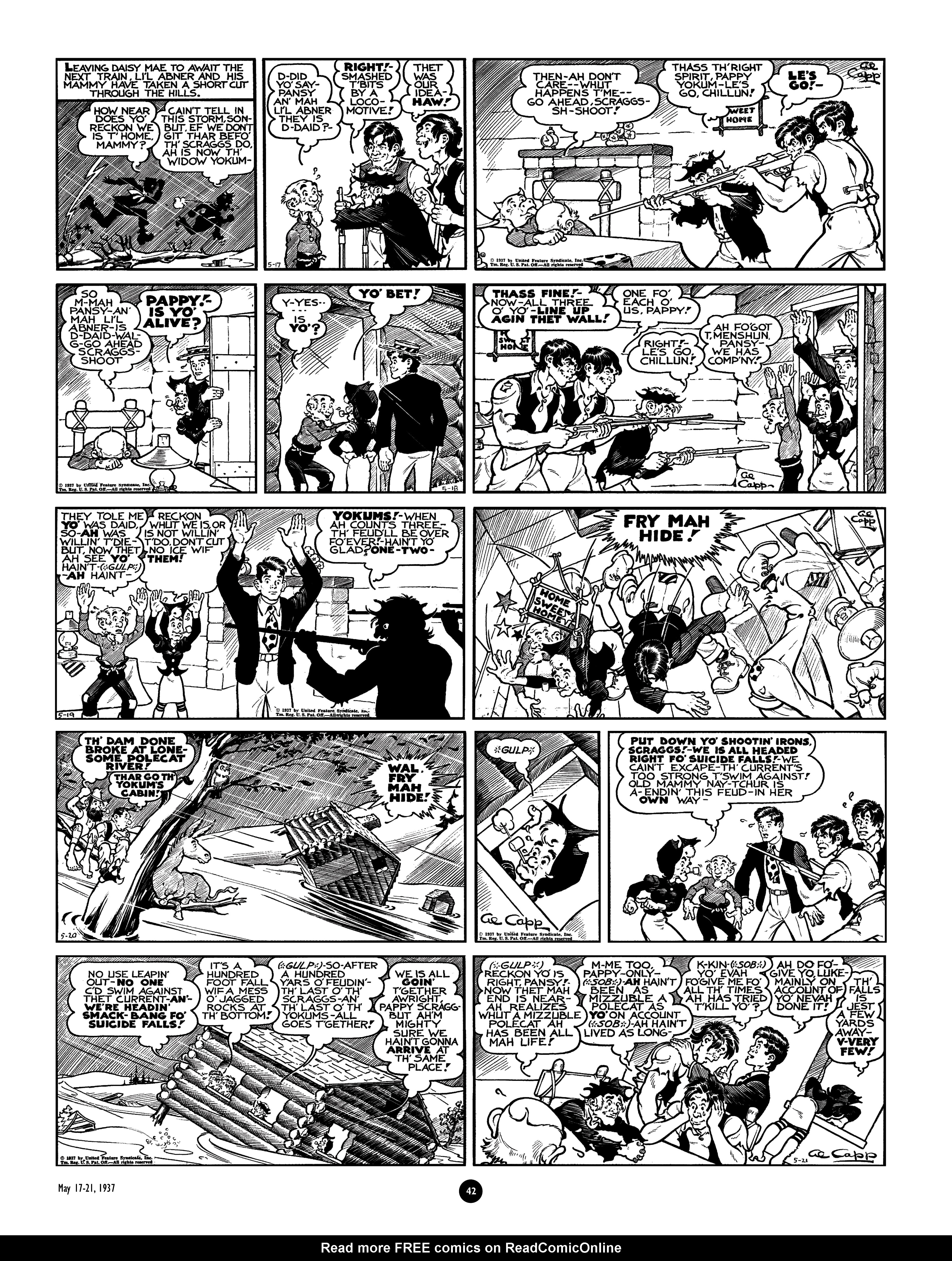 Read online Al Capp's Li'l Abner Complete Daily & Color Sunday Comics comic -  Issue # TPB 2 (Part 1) - 43