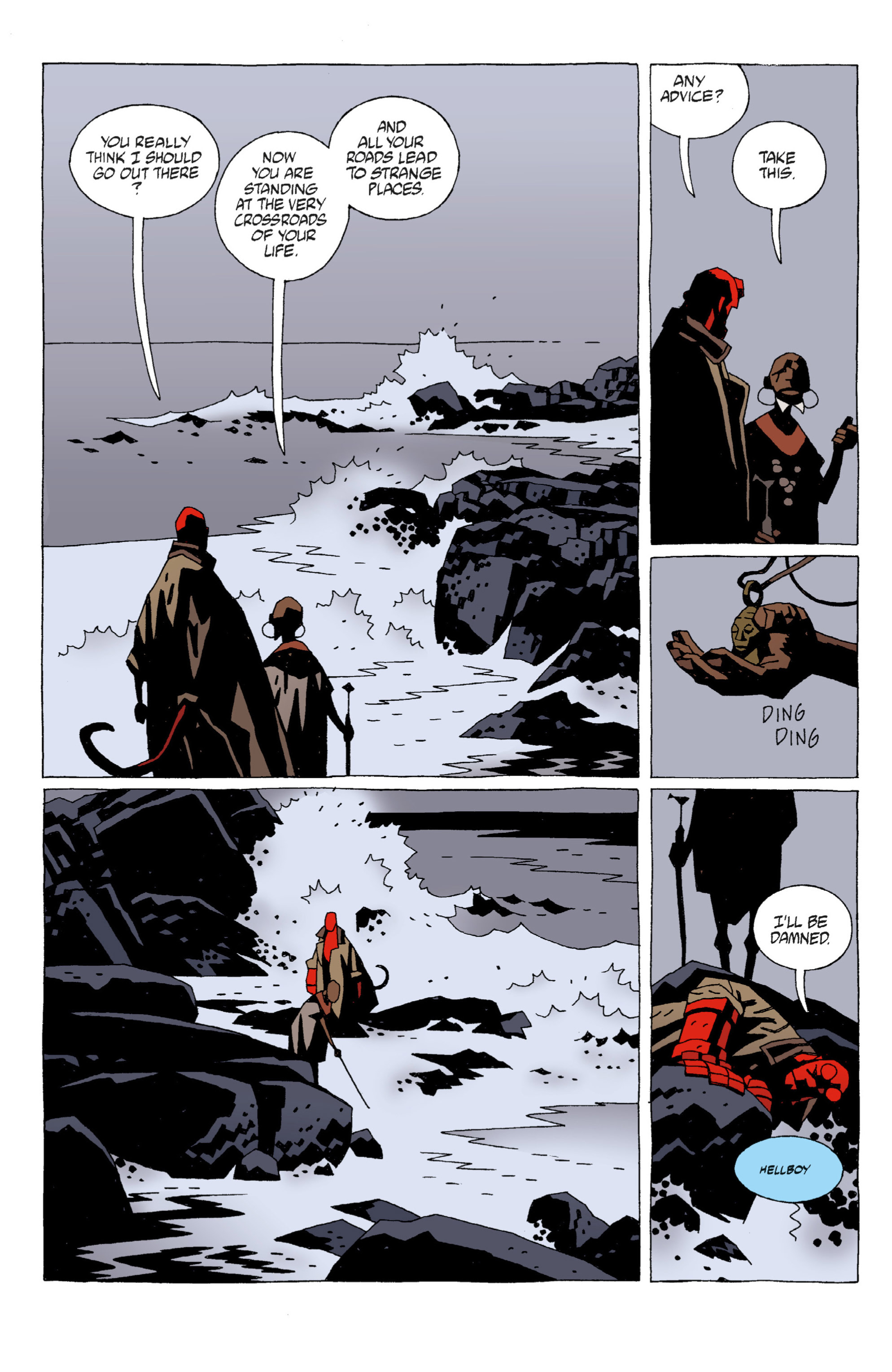 Read online Hellboy comic -  Issue #6 - 18