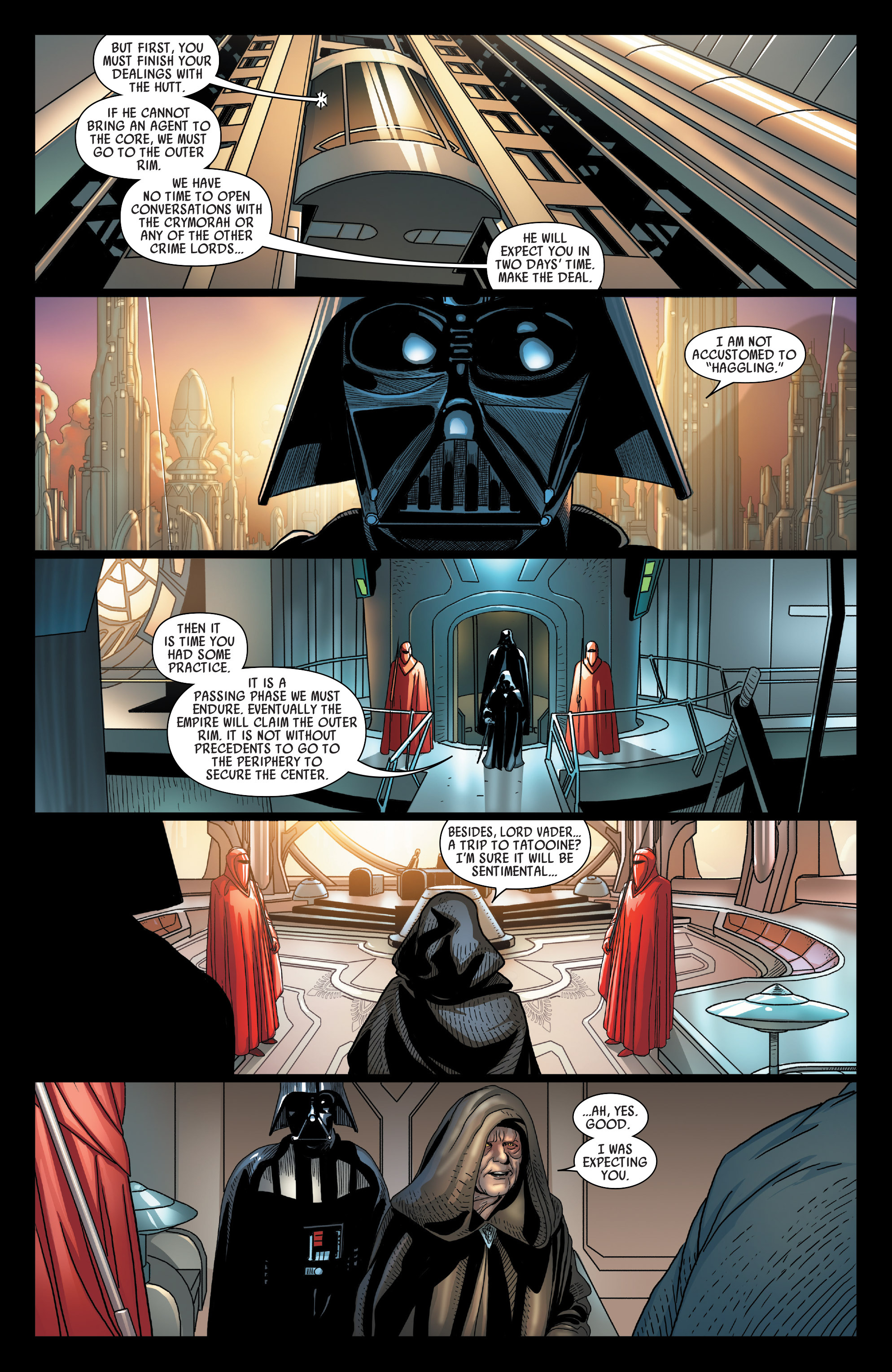 Read online Darth Vader comic -  Issue #1 - 23