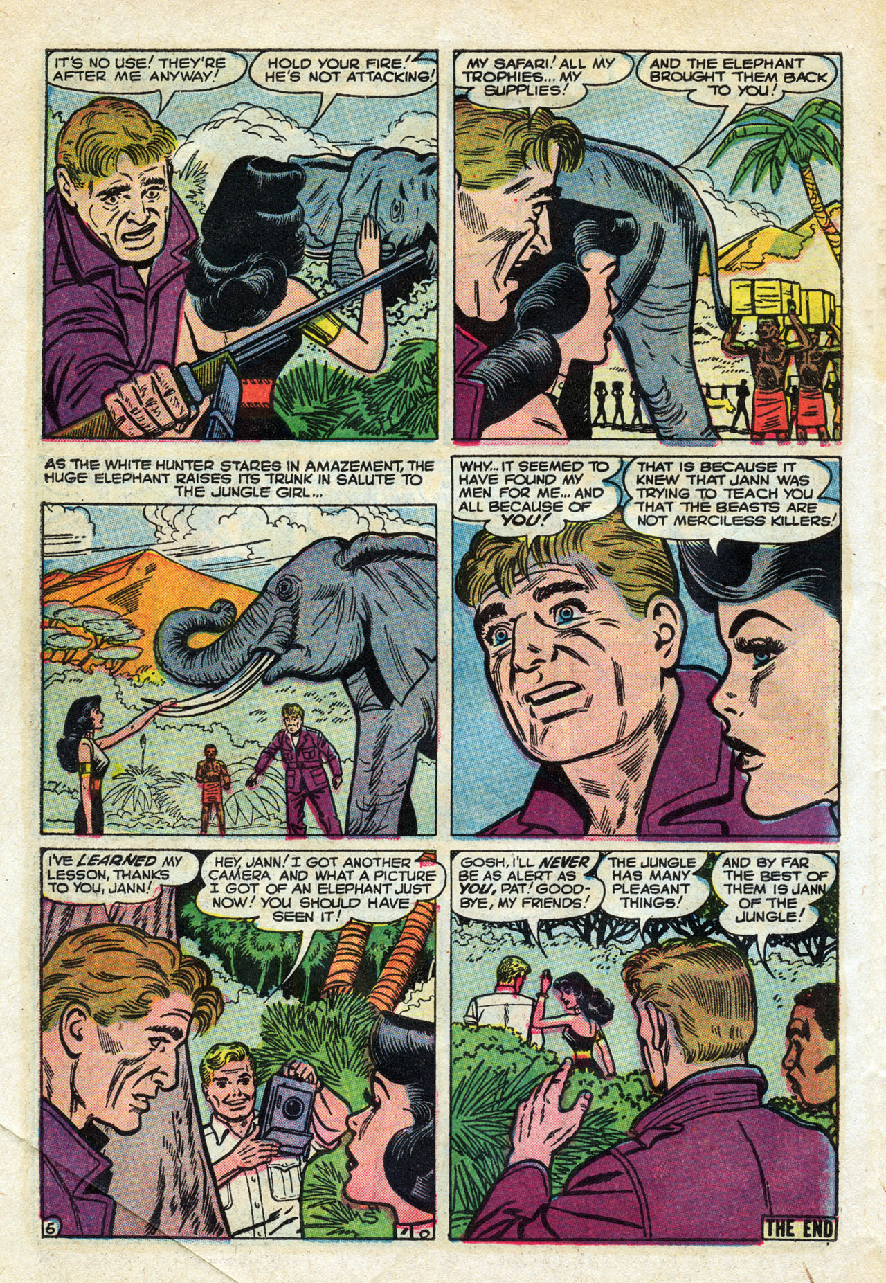 Read online Jann of the Jungle comic -  Issue #12 - 14
