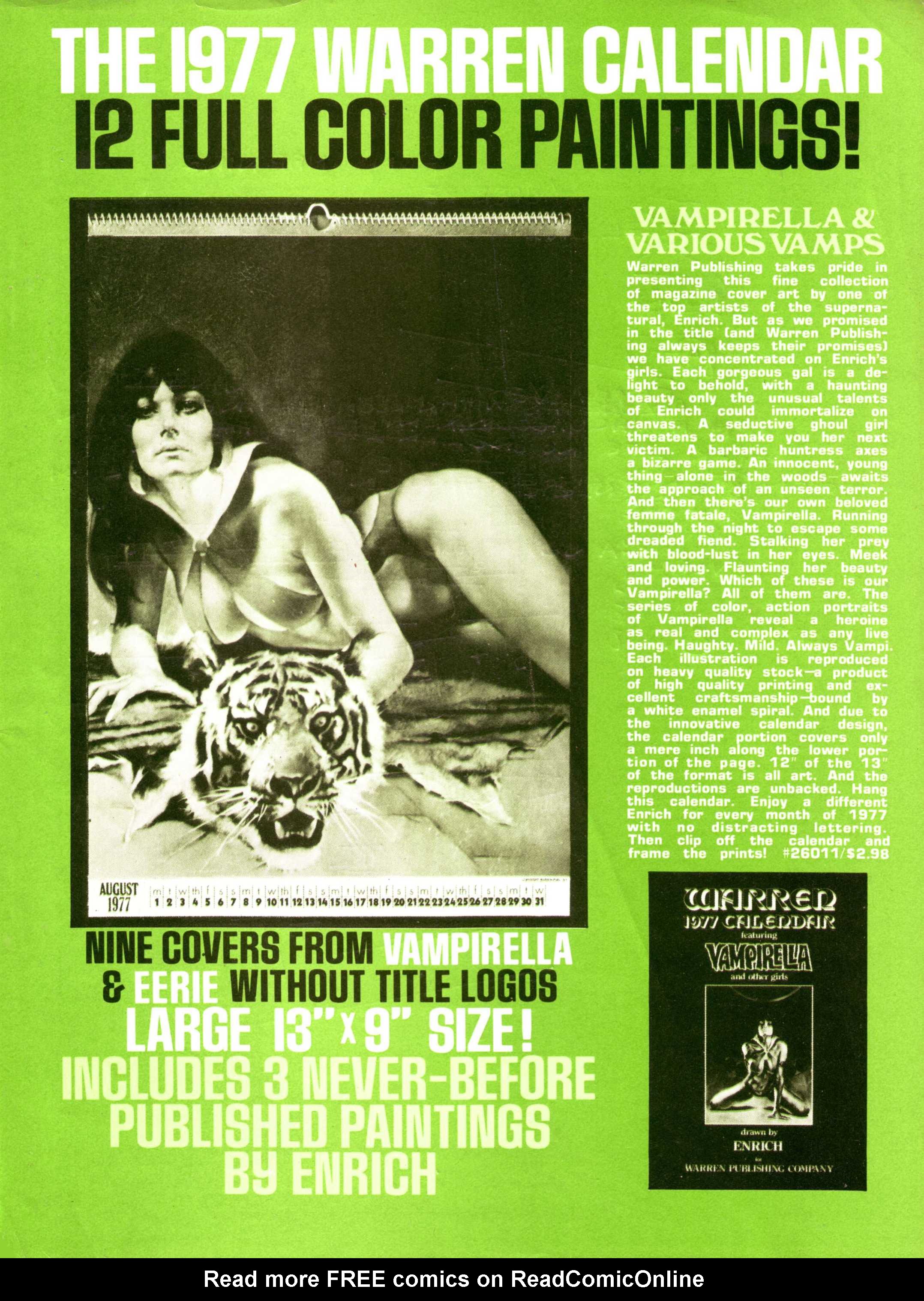 Read online Vampirella (1969) comic -  Issue #59 - 74
