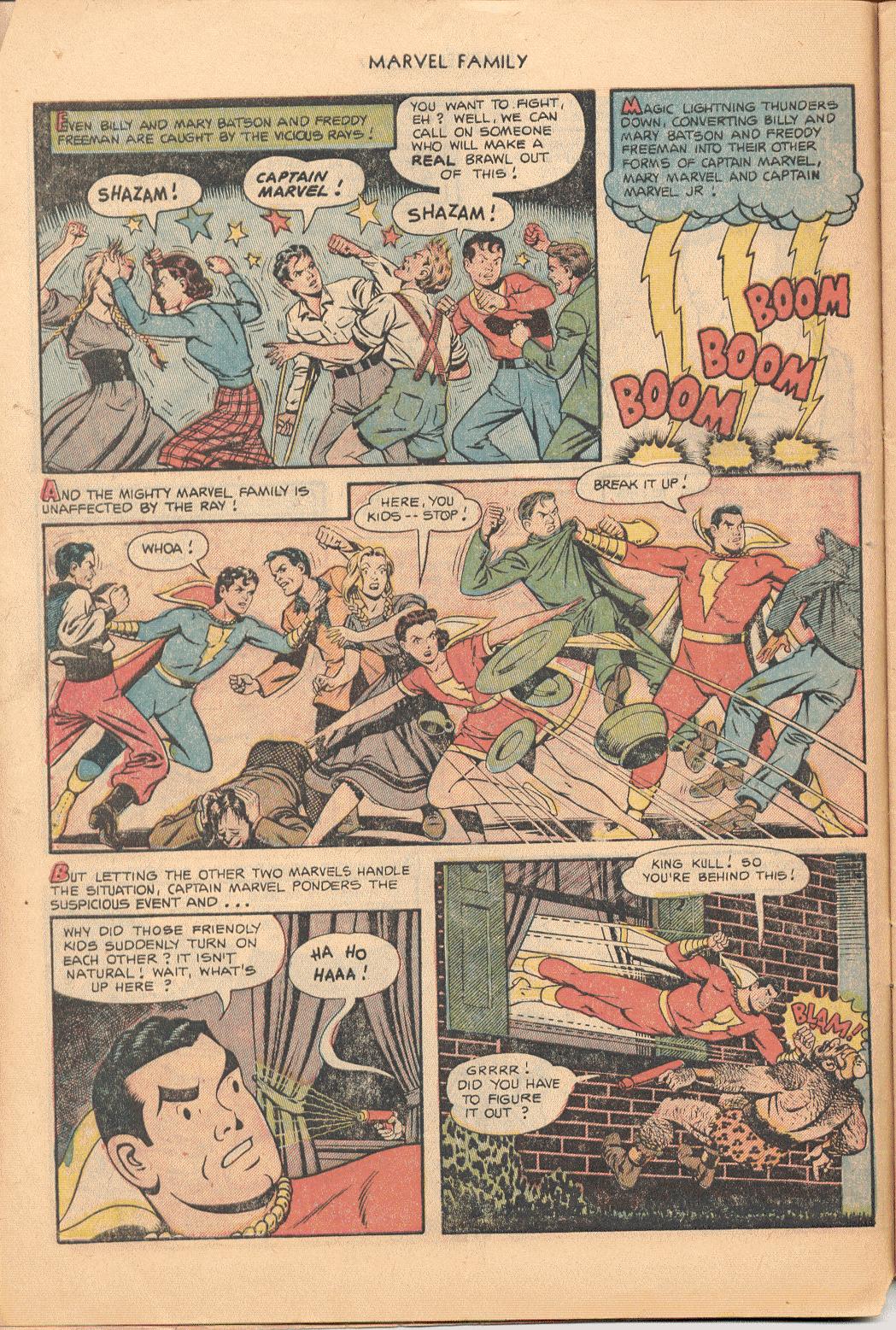 Read online The Marvel Family comic -  Issue #77 - 6