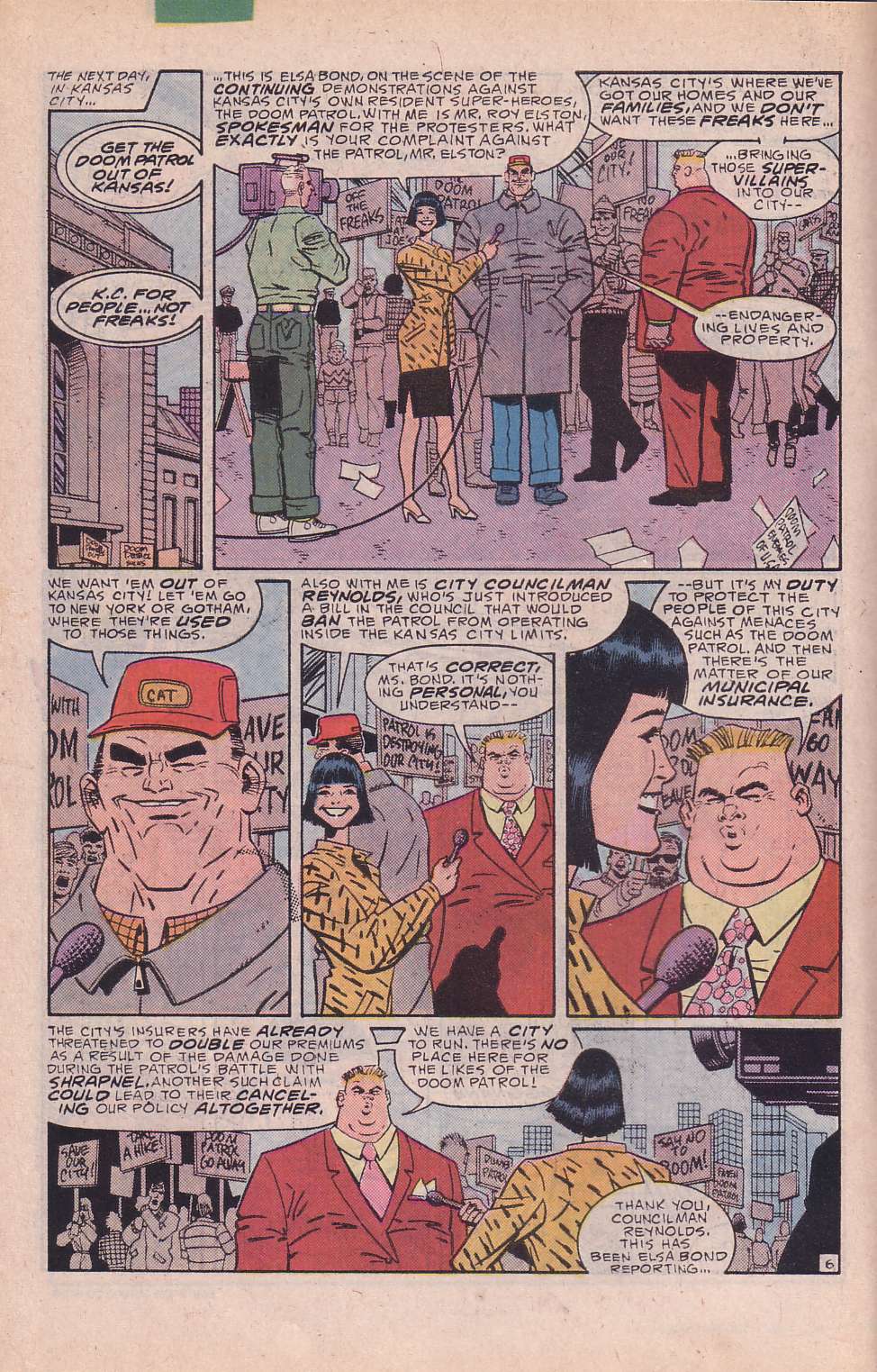 Read online Doom Patrol (1987) comic -  Issue #10 - 7