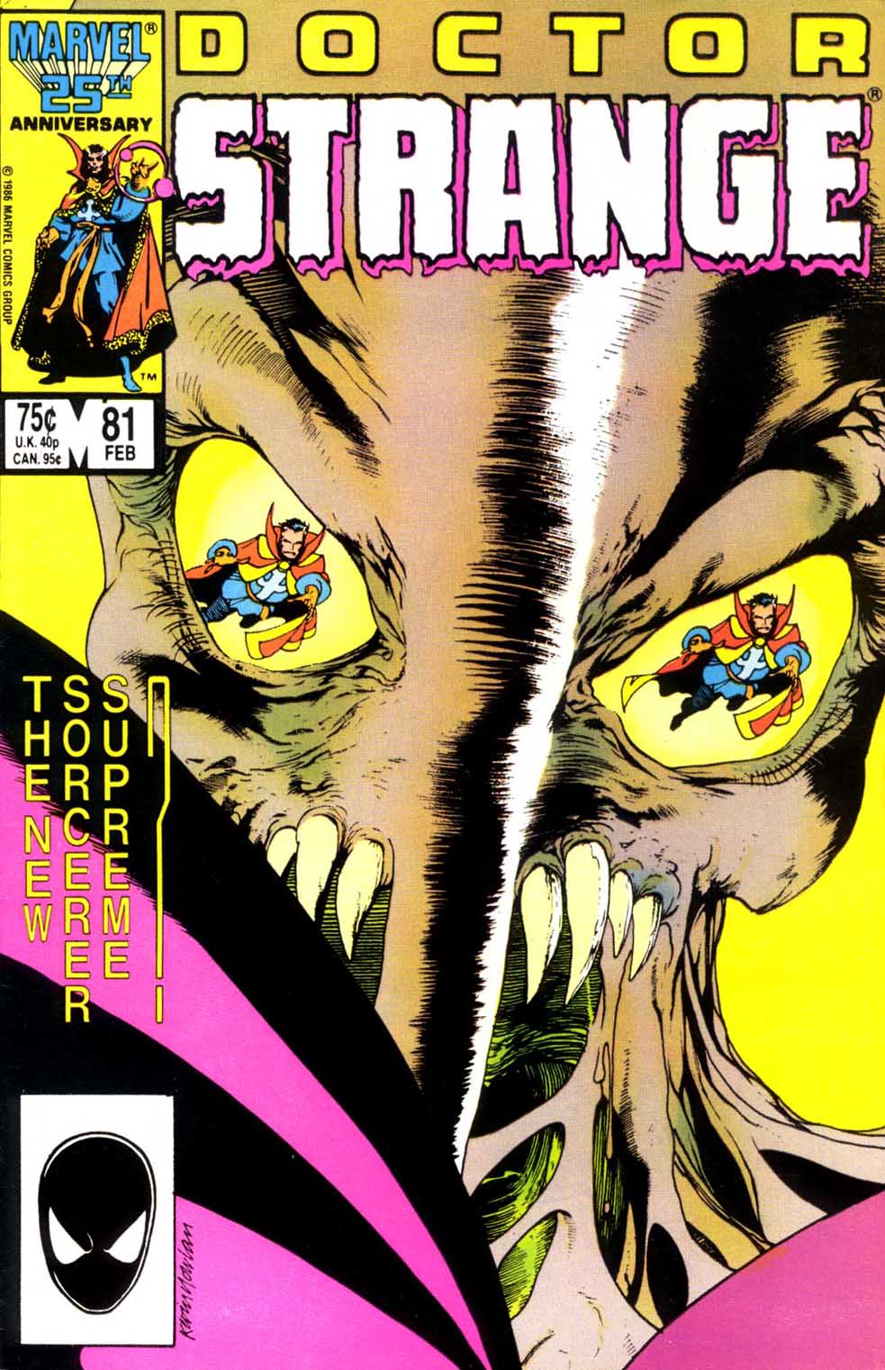Read online Doctor Strange (1974) comic -  Issue #81 - 1