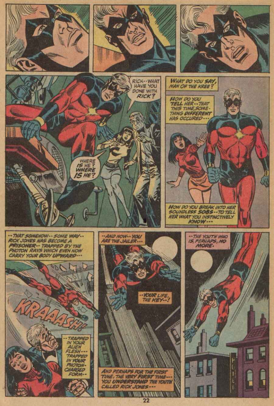 Captain Marvel (1968) Issue #22 #22 - English 17