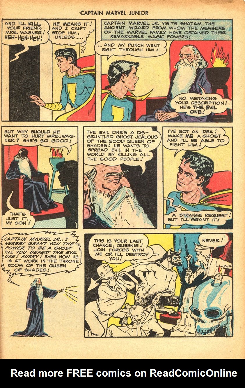 Read online Captain Marvel, Jr. comic -  Issue #71 - 34