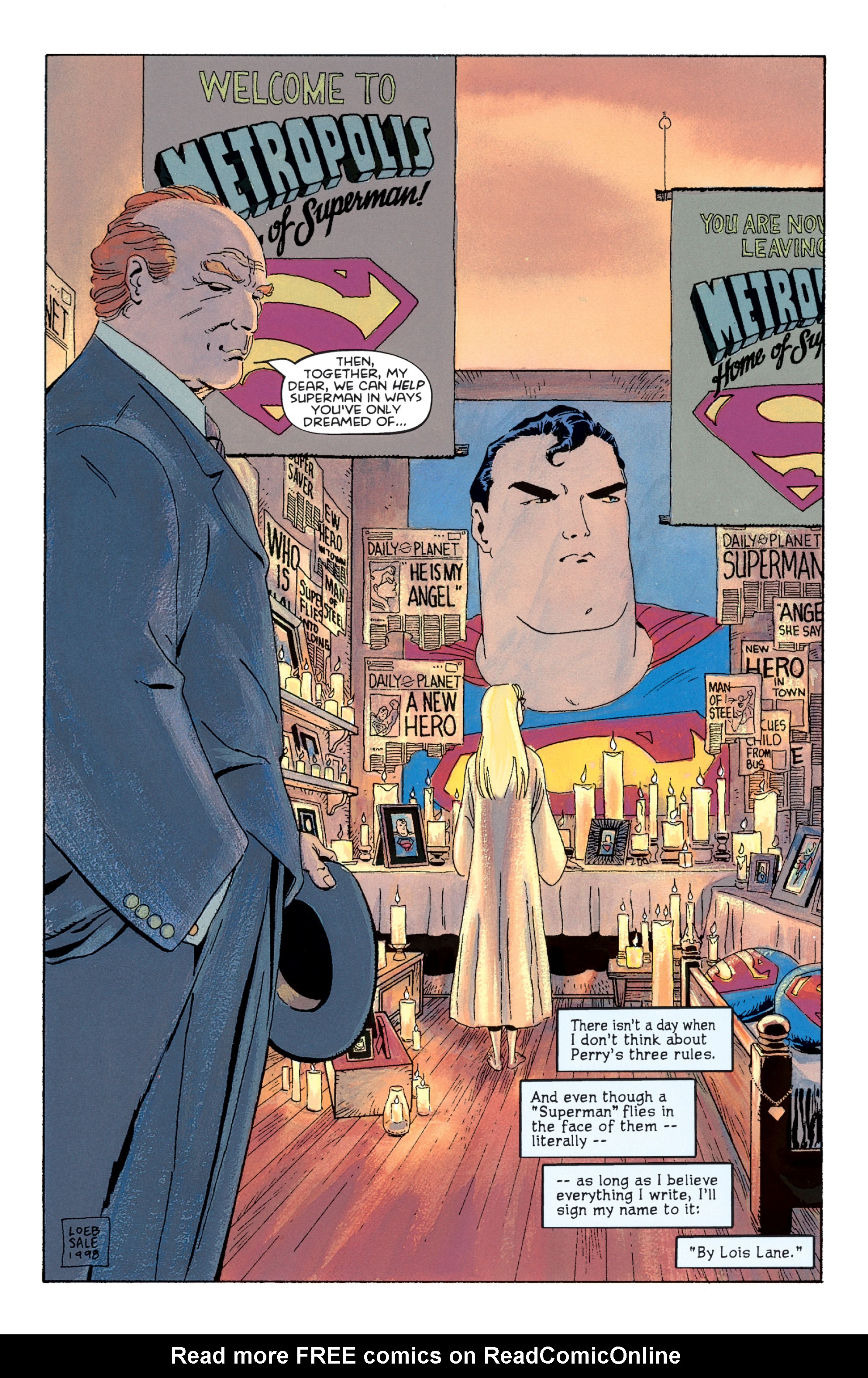 Read online Superman For All Seasons comic -  Issue #2 - 43