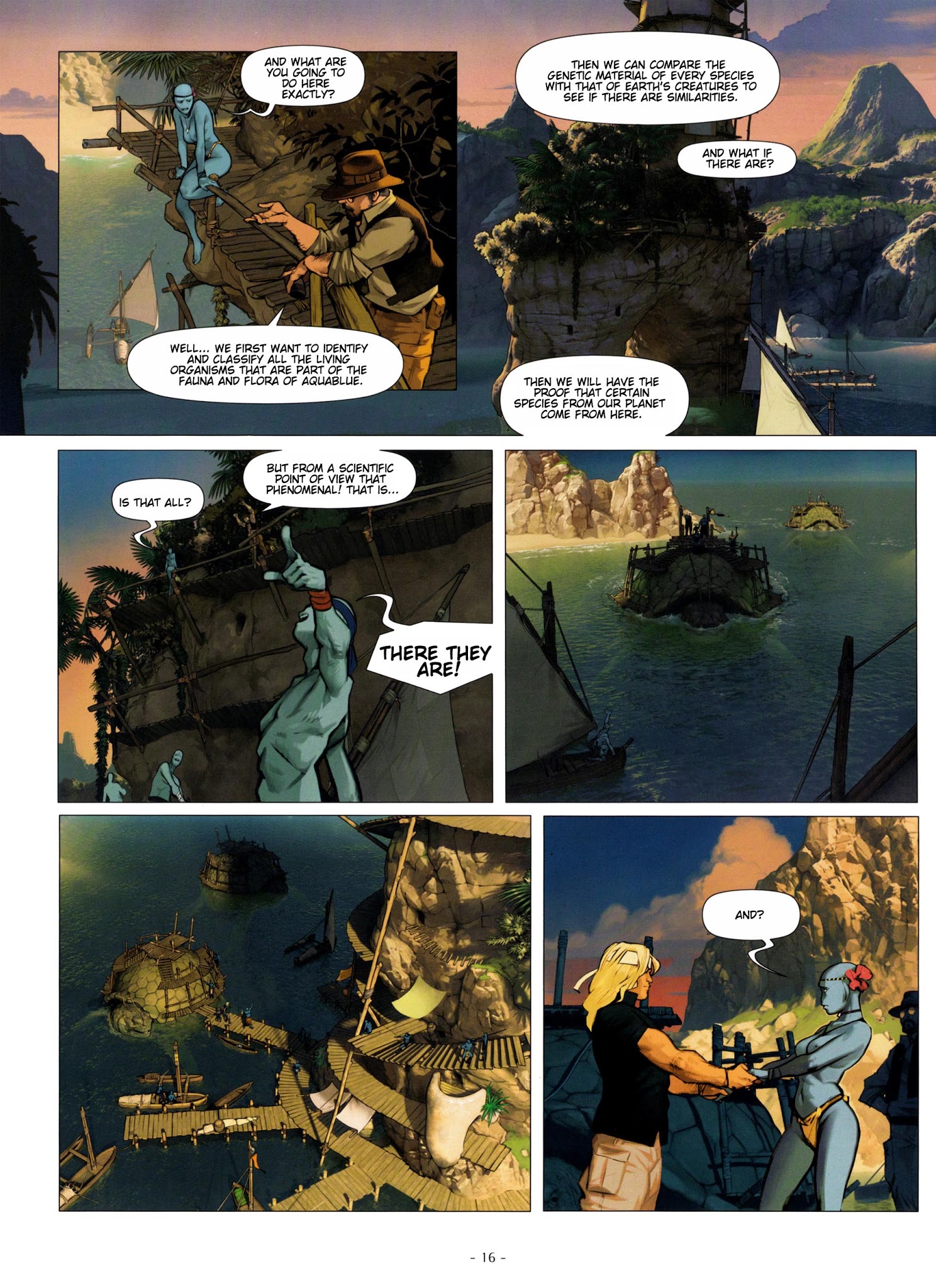 Read online Aquablue comic -  Issue #12 - 17