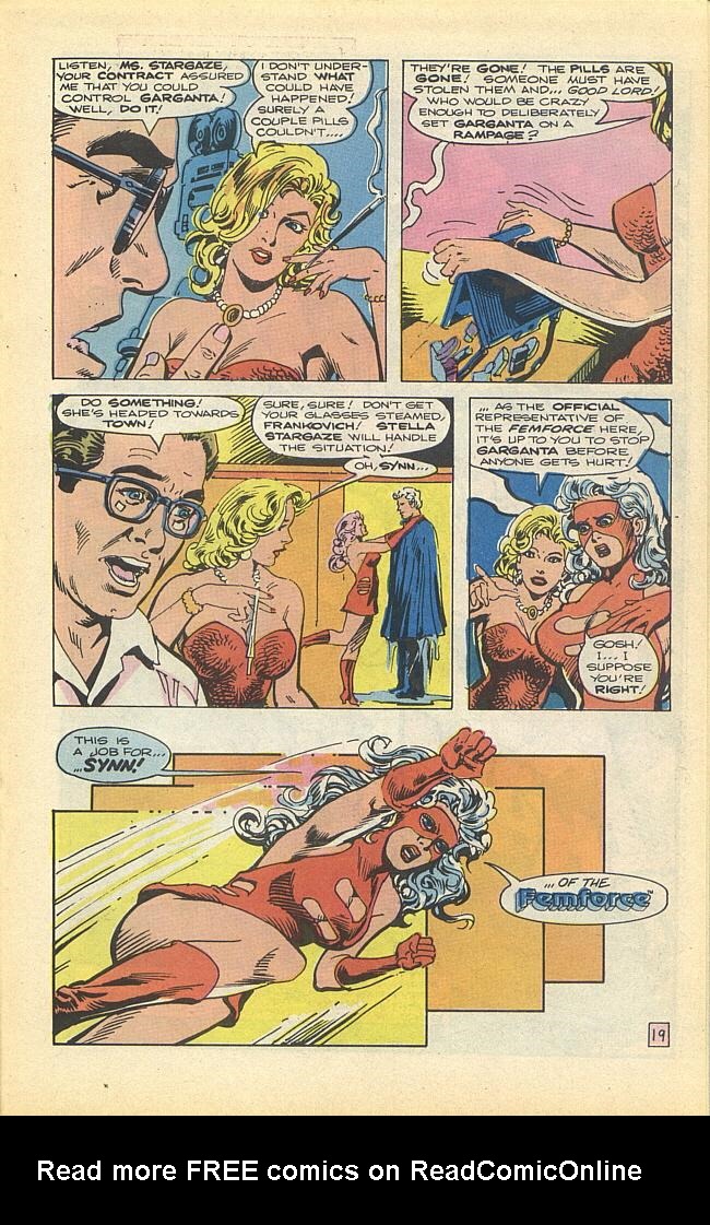 Read online Femforce comic -  Issue #63 - 21