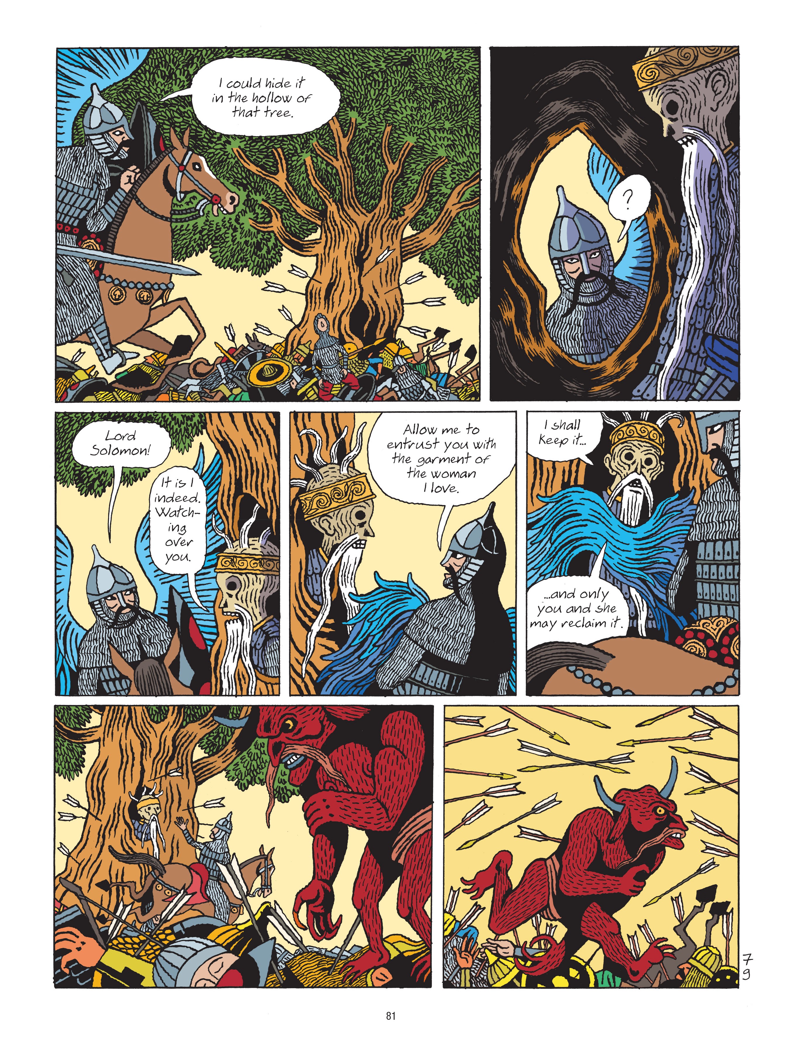 Read online A Tale of a Thousand and One Nights: HASIB & the Queen of Serpents comic -  Issue # TPB - 81