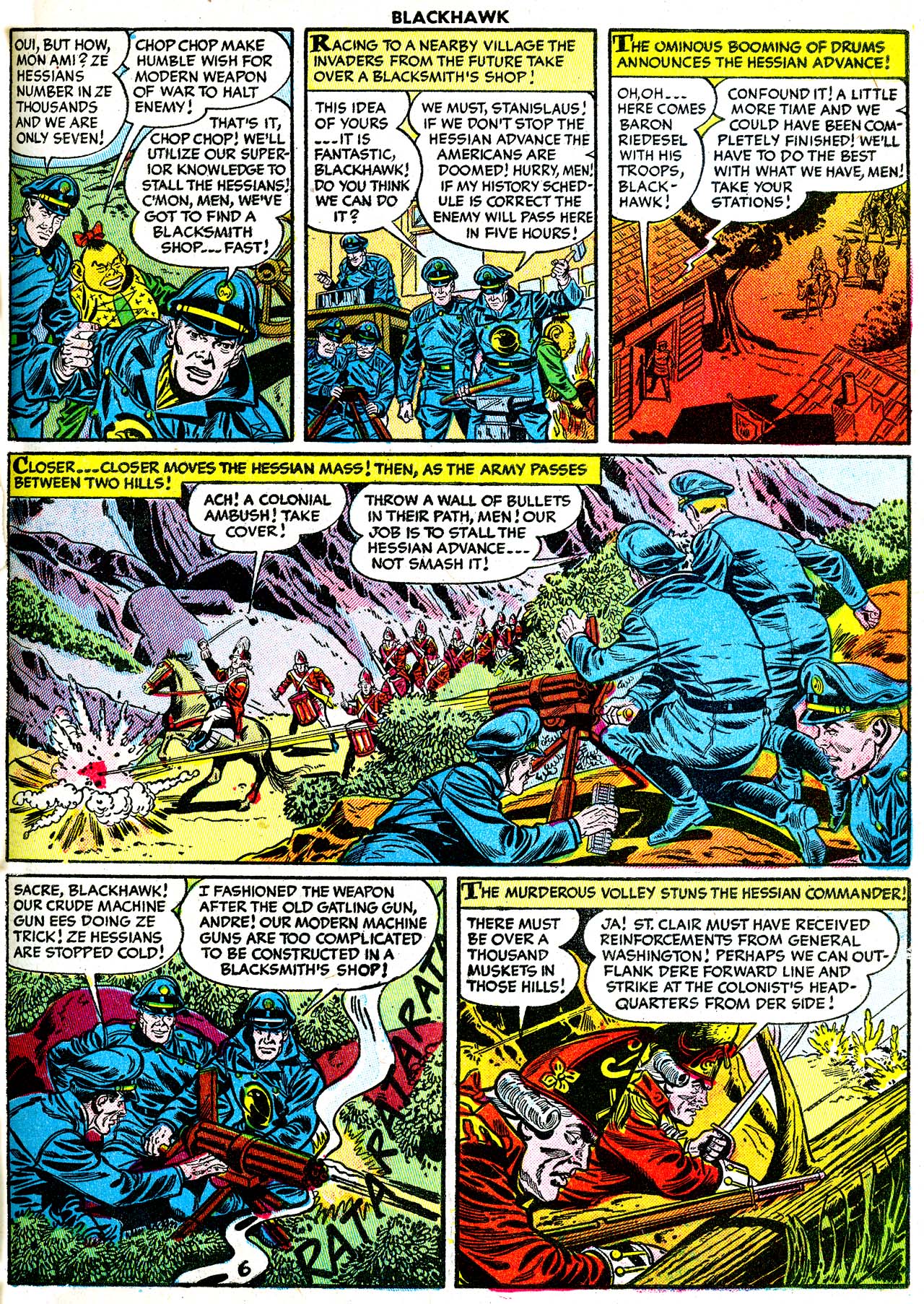 Read online Blackhawk (1957) comic -  Issue #93 - 31