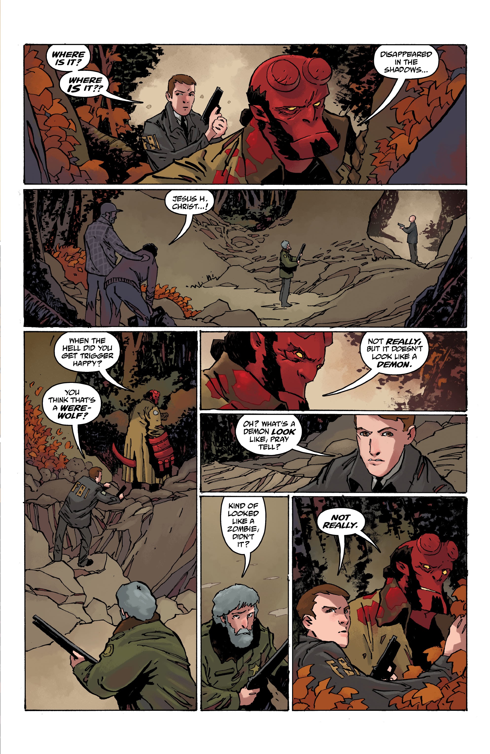 Read online Hellboy and the B.P.R.D.: The Beast of Vargu and Others comic -  Issue # TPB (Part 1) - 65