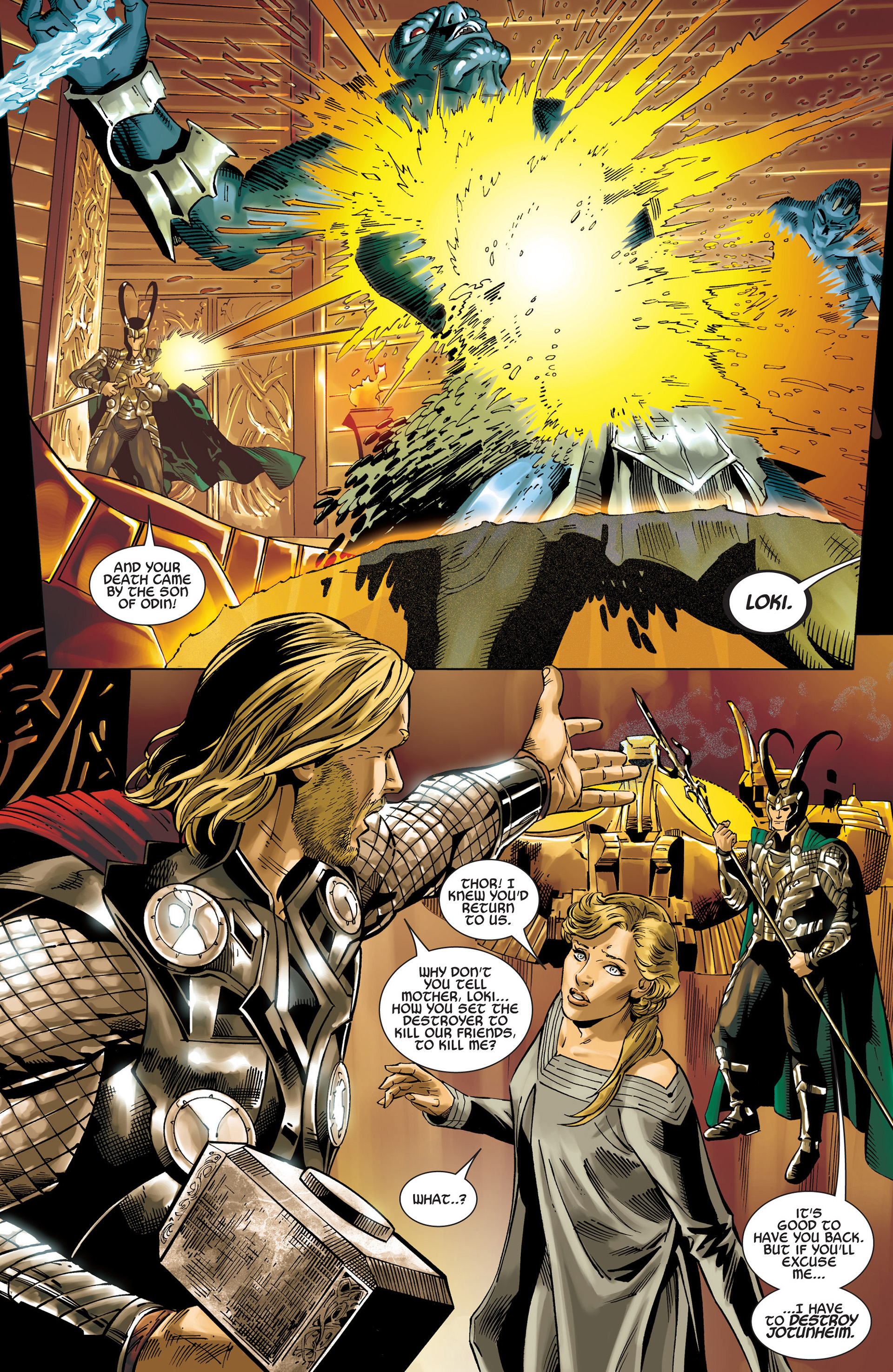Read online Marvel's Thor Adaptation comic -  Issue #2 - 19