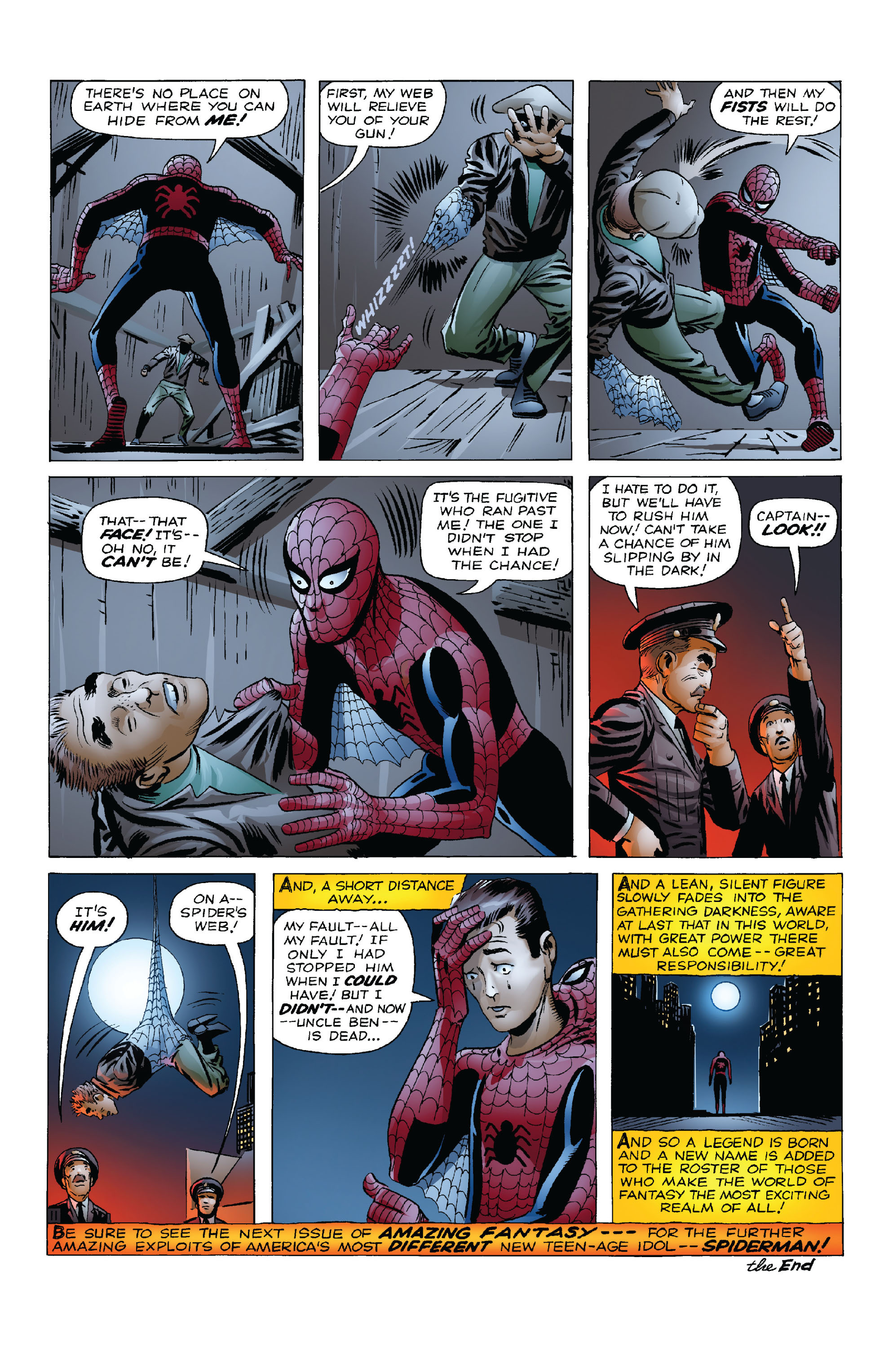 Read online Amazing Fantasy #15: Spider-Man! comic -  Issue #15: Spider-Man! Full - 13