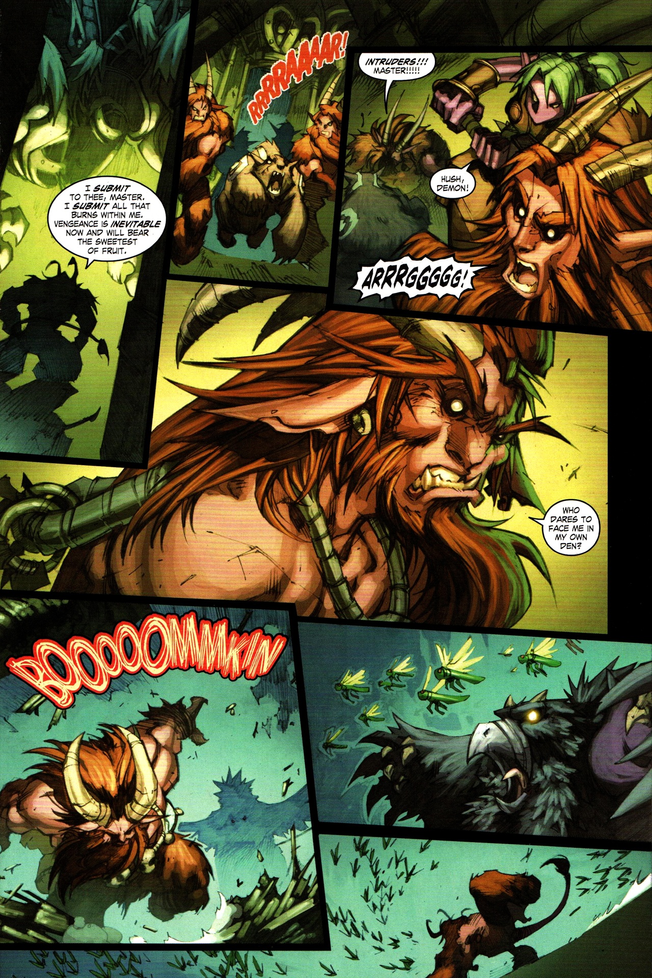 Read online World of Warcraft: Curse of the Worgen comic -  Issue #2 - 7