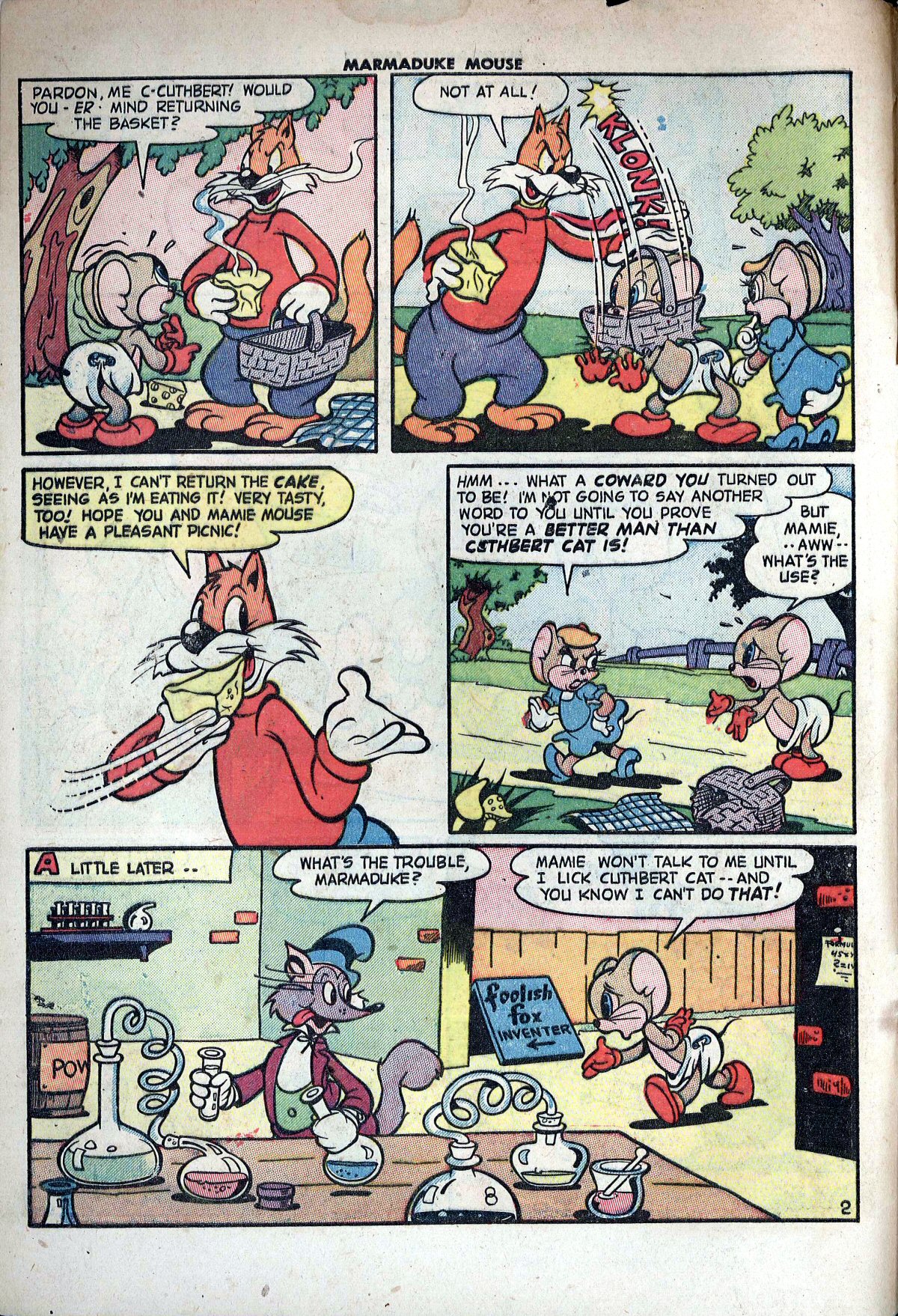 Read online Marmaduke Mouse comic -  Issue #39 - 4