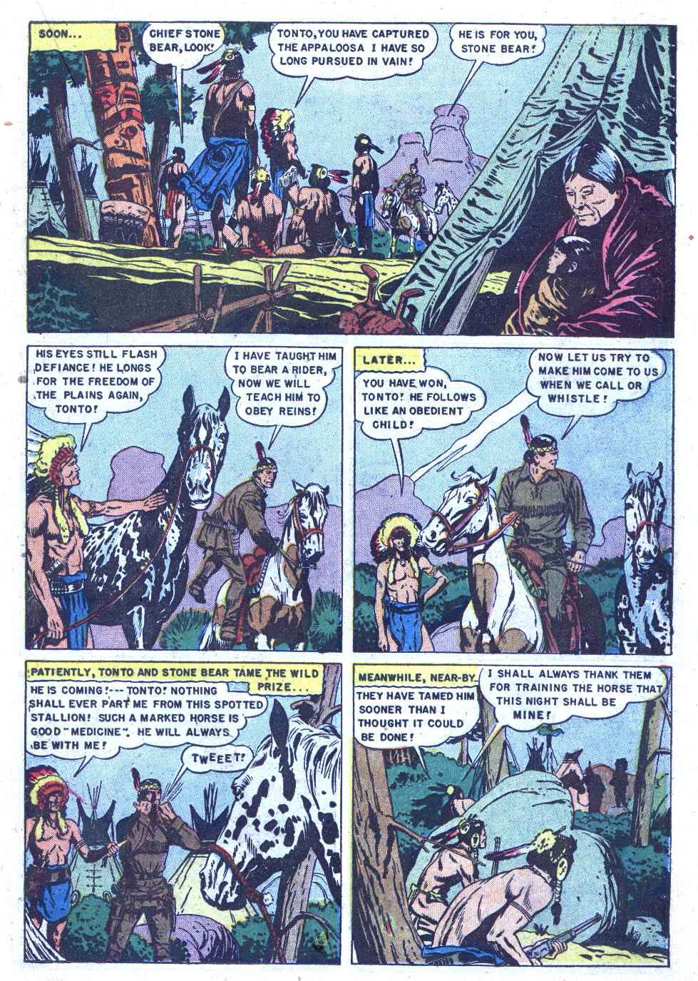 Read online Lone Ranger's Companion Tonto comic -  Issue #10 - 23