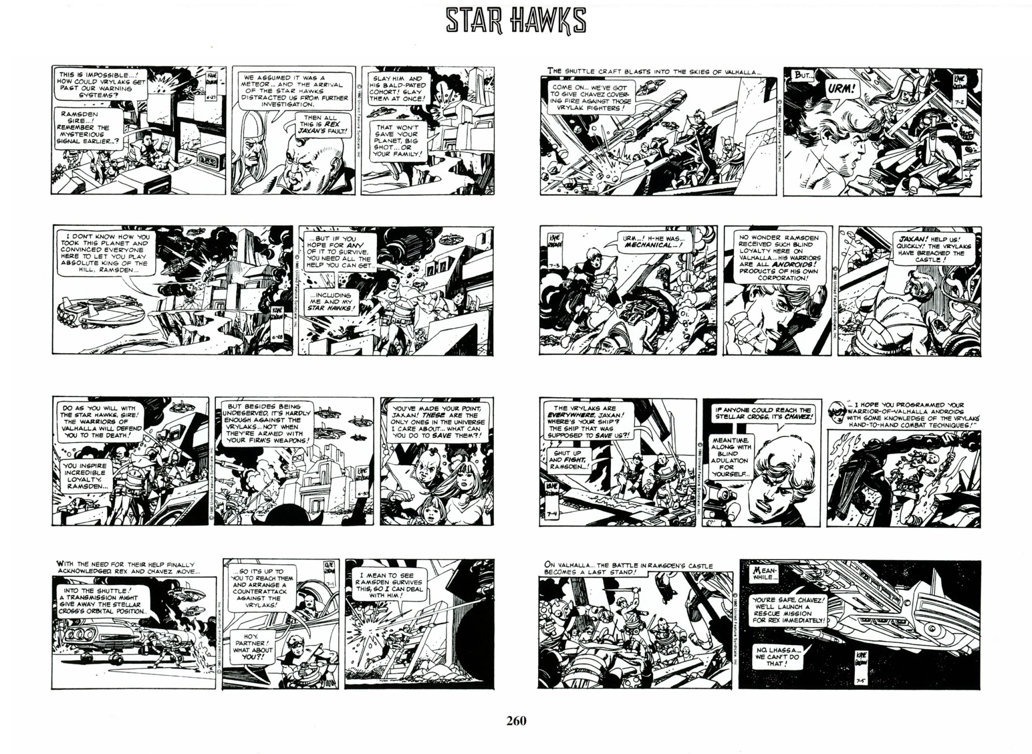 Read online Star Hawks: The Complete Series comic -  Issue # TPB - 262