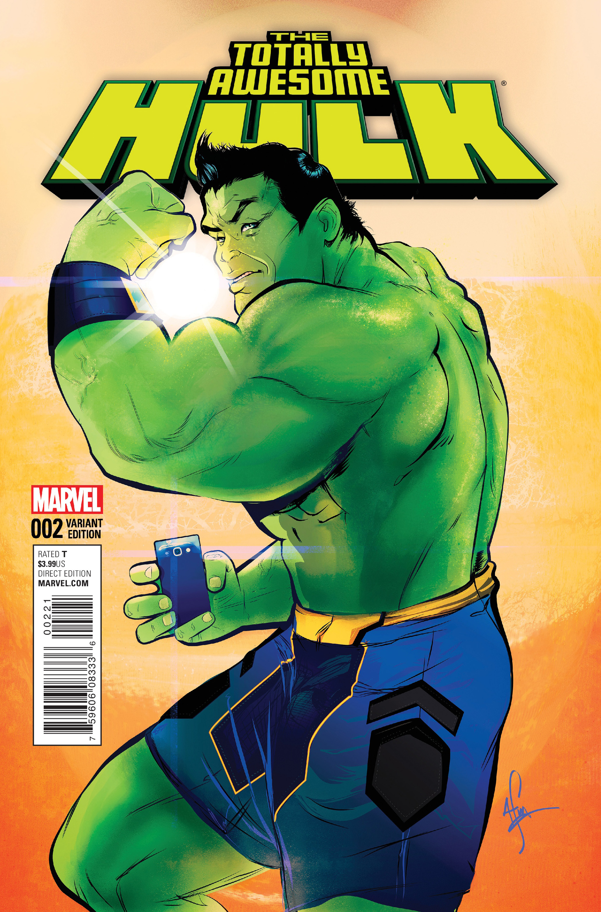 Read online Totally Awesome Hulk comic -  Issue #2 - 2