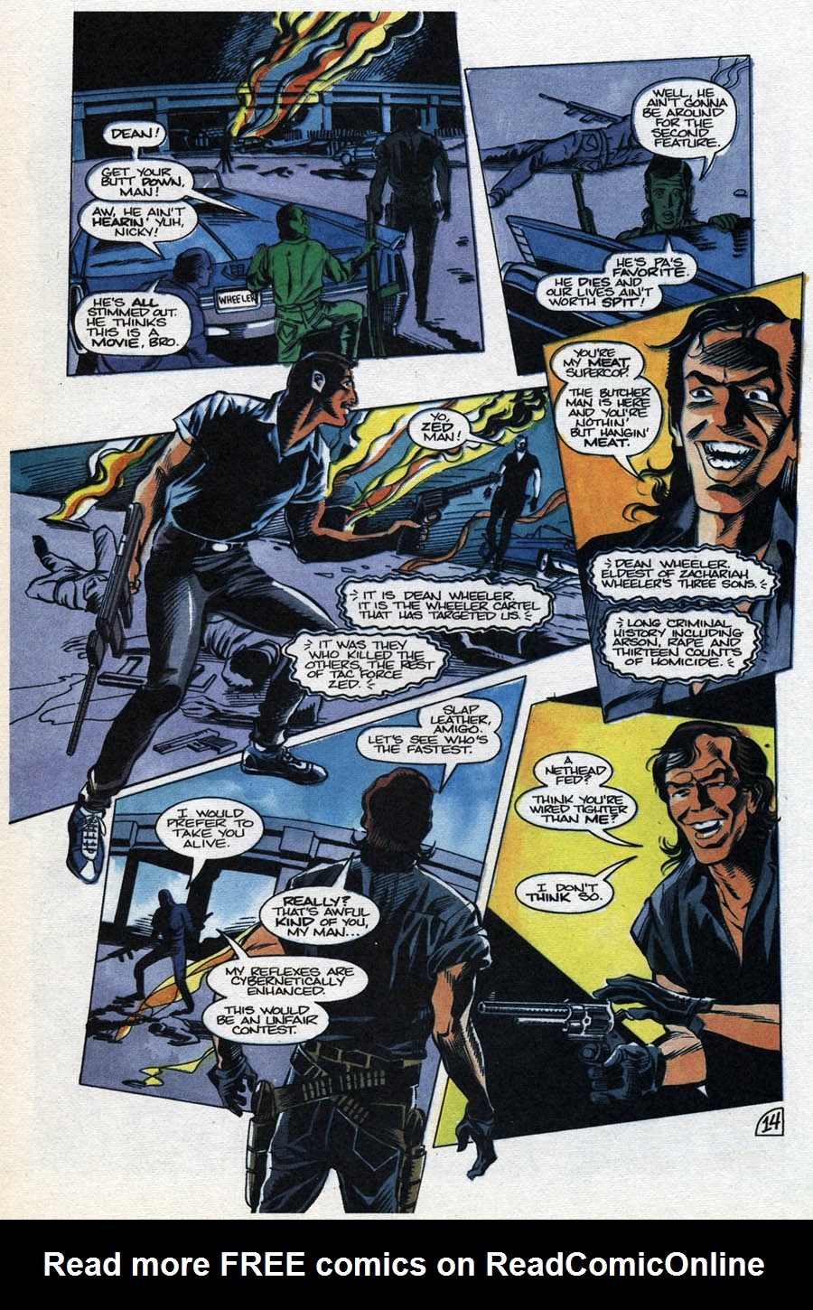 Read online Supercops comic -  Issue #3 - 15