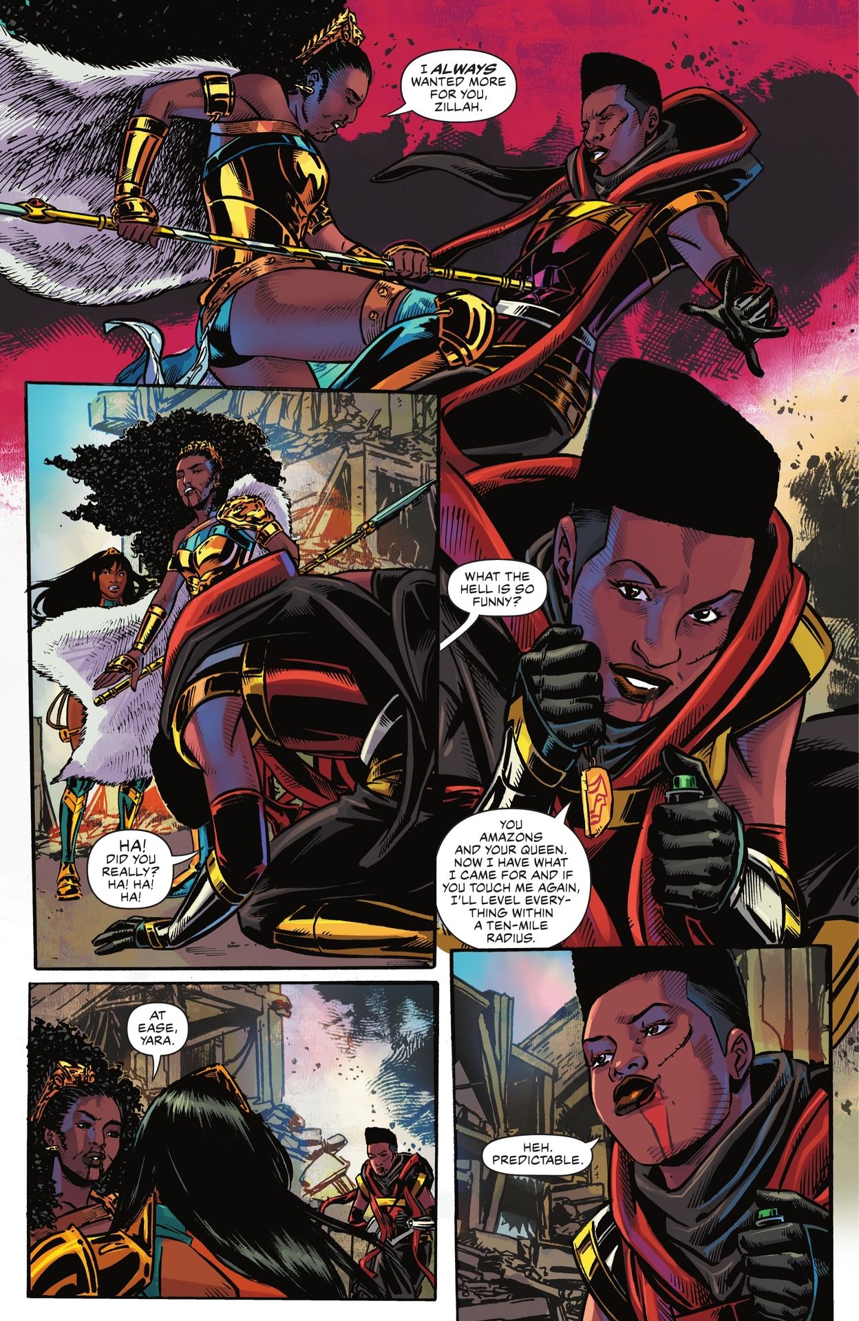 Read online Nubia: Queen of the Amazons comic -  Issue #3 - 18