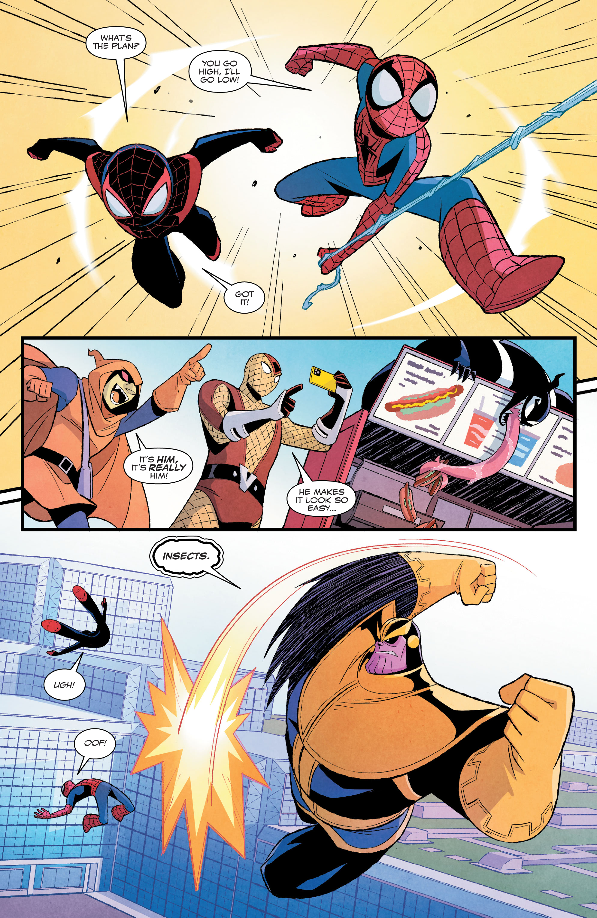 Read online Peter Parker And Miles Morales Spider-Men Double Trouble comic -  Issue #4 - 5