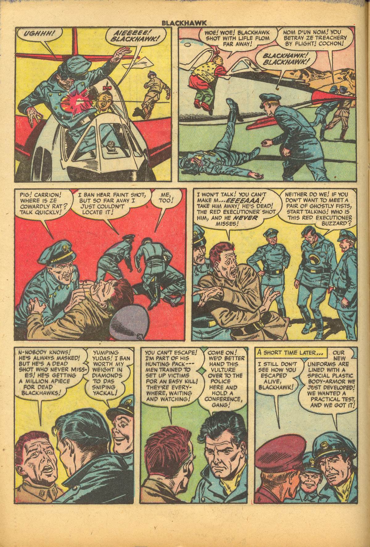 Read online Blackhawk (1957) comic -  Issue #66 - 9