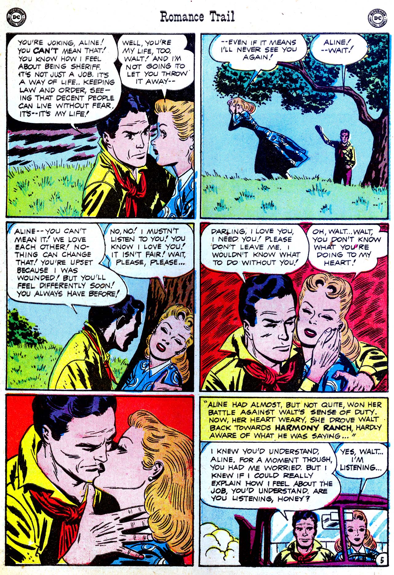 Read online Romance Trail comic -  Issue #4 - 8
