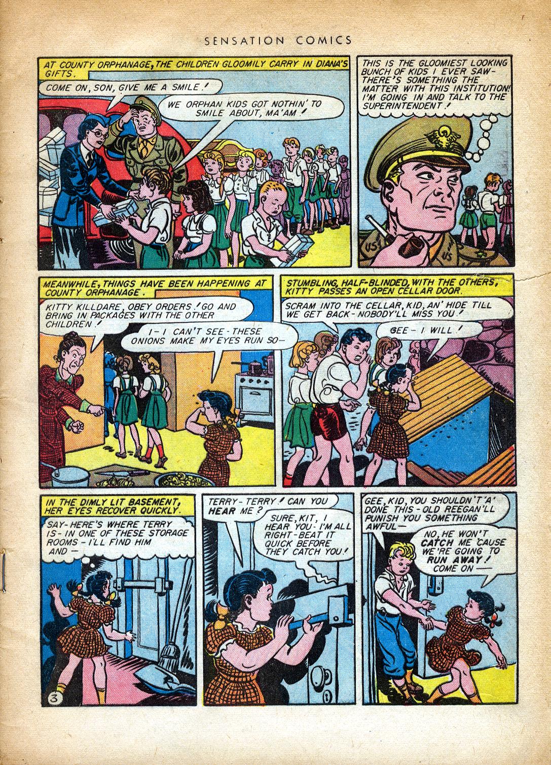 Read online Sensation (Mystery) Comics comic -  Issue #37 - 5