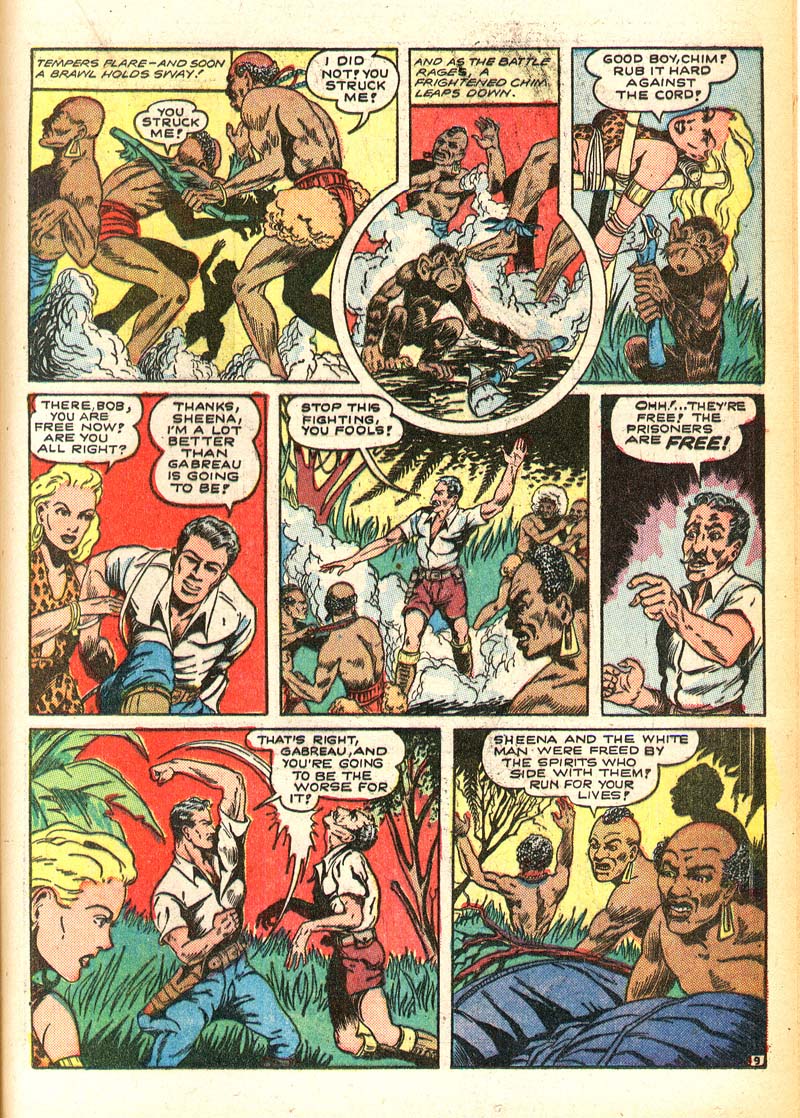 Sheena, Queen of the Jungle (1942) issue 4 - Page 35