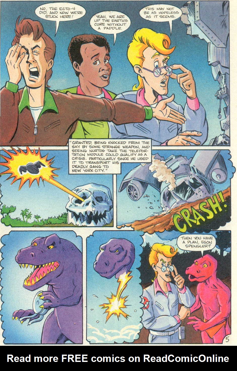 Read online Real Ghostbusters comic -  Issue #22 - 7