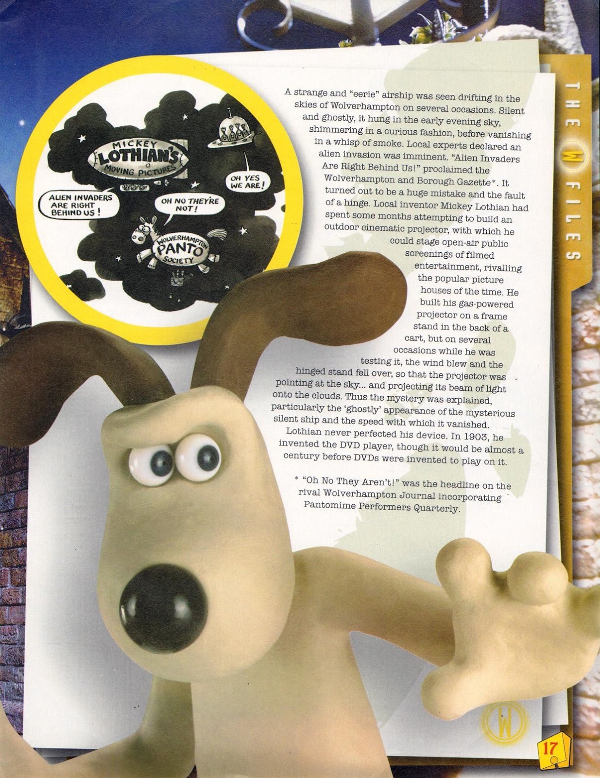 Wallace & Gromit Comic issue 10 - Page 17