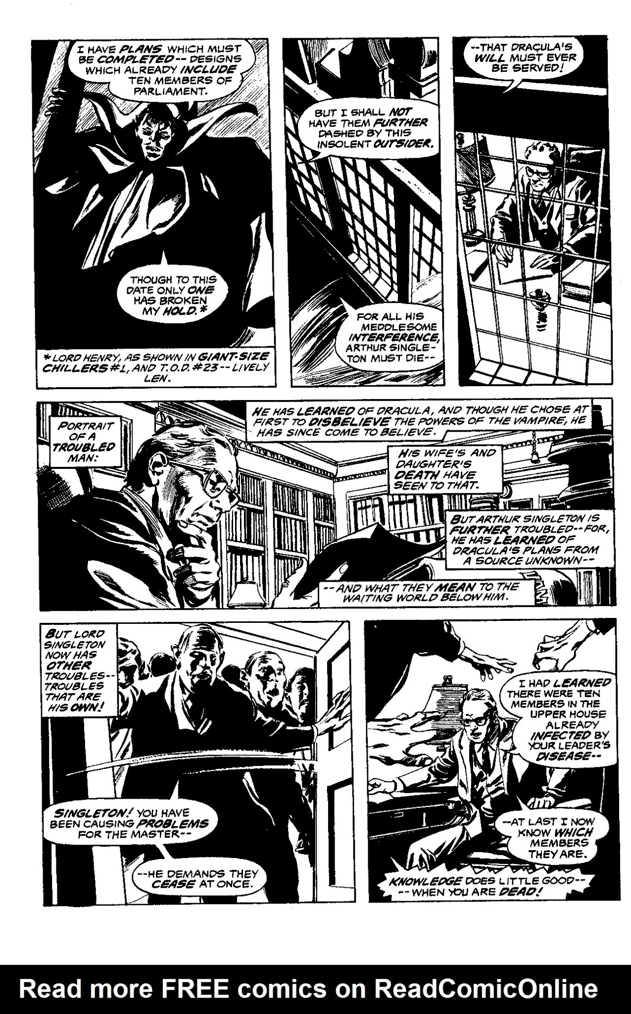 Read online Essential The Tomb of Dracula comic -  Issue # TPB 2 (Part 2) - 56