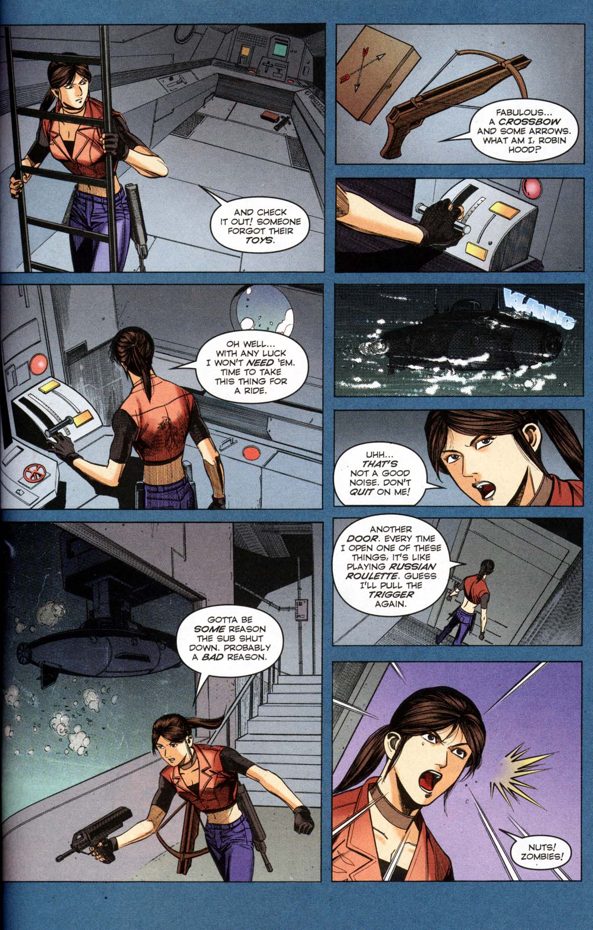 Read online Resident Evil Code: Veronica comic -  Issue #1 - 55