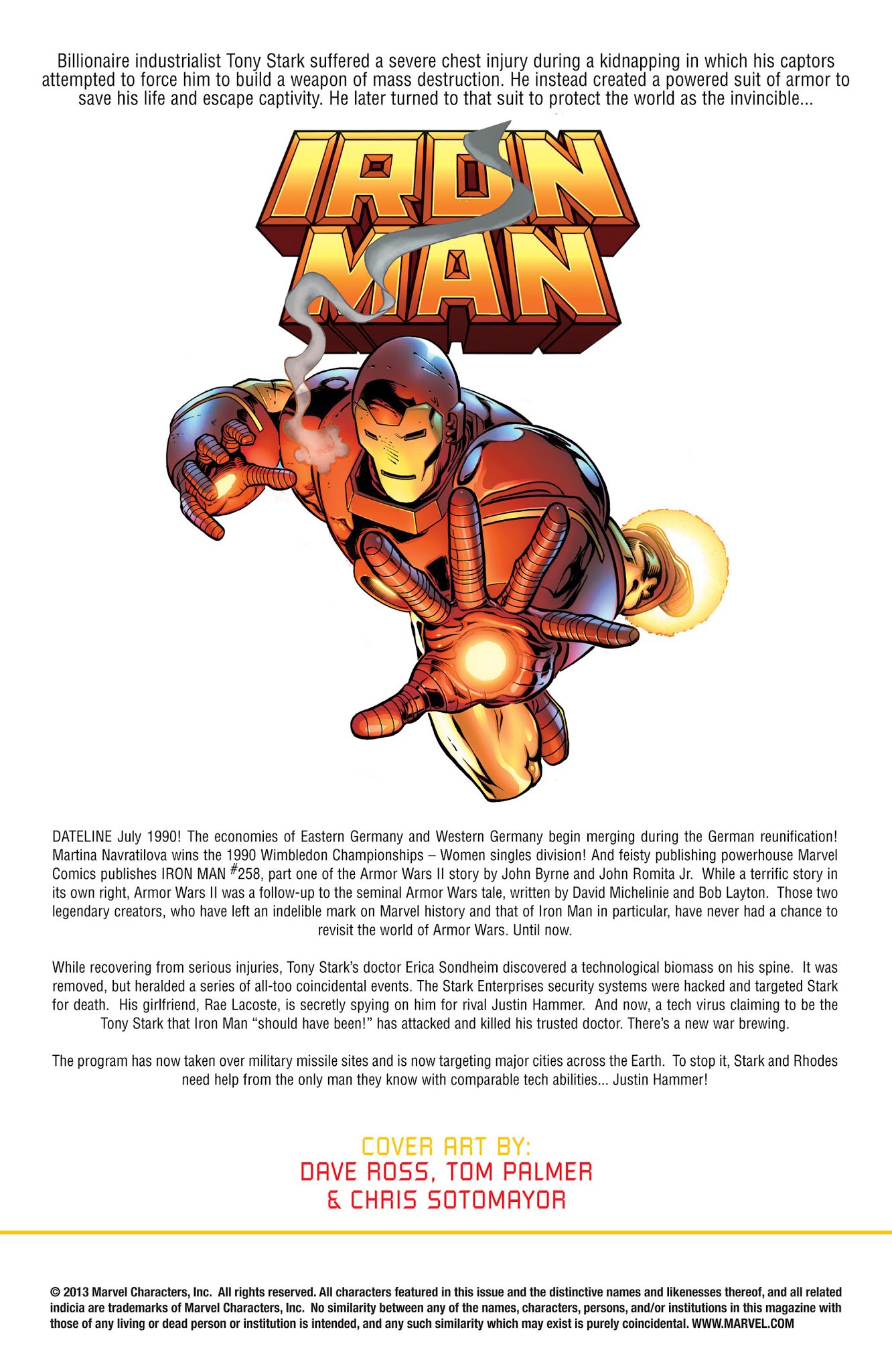 Read online Iron Man (1968) comic -  Issue #258.3 - 2