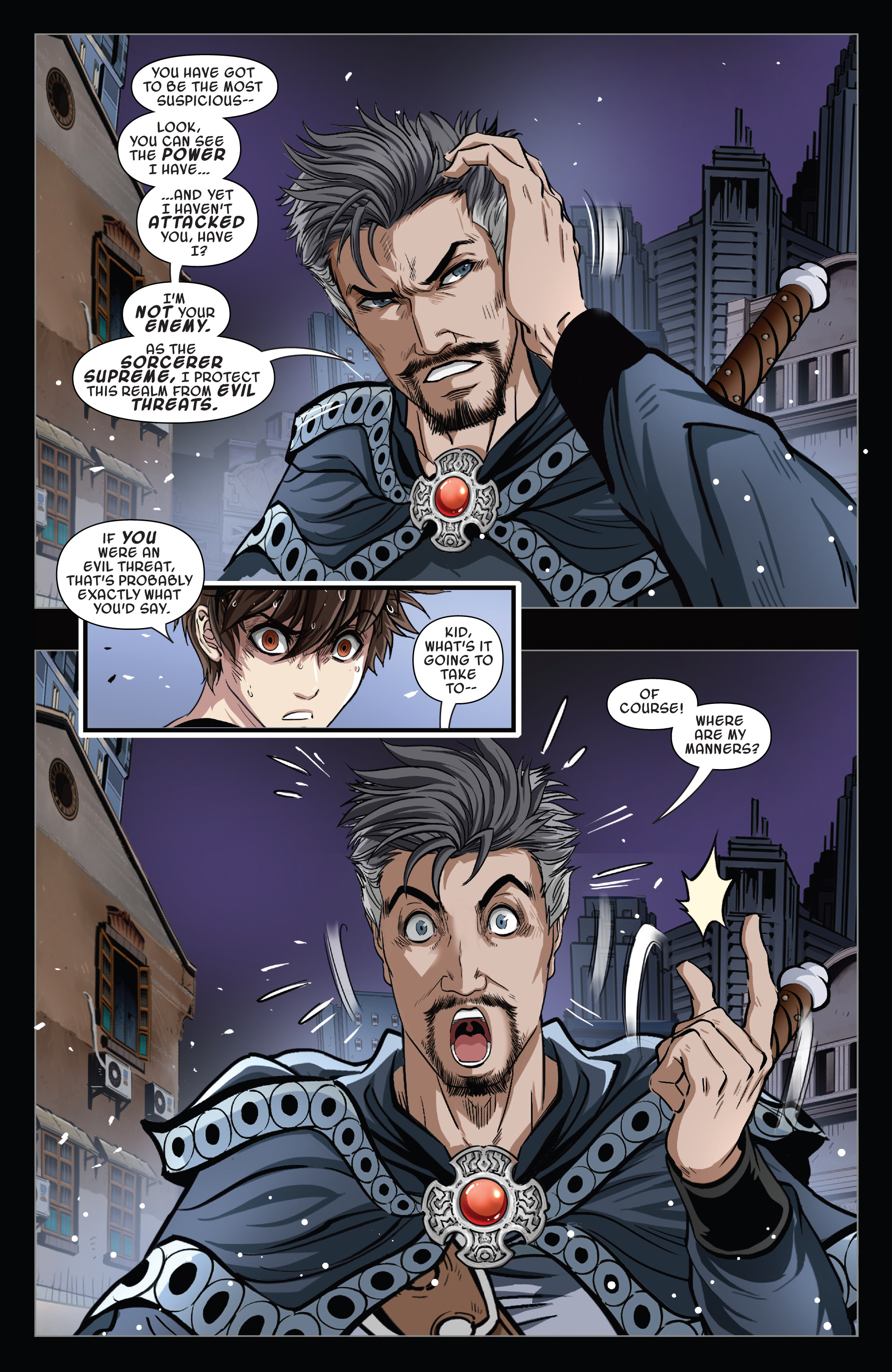 Read online Sword Master comic -  Issue #6 - 7