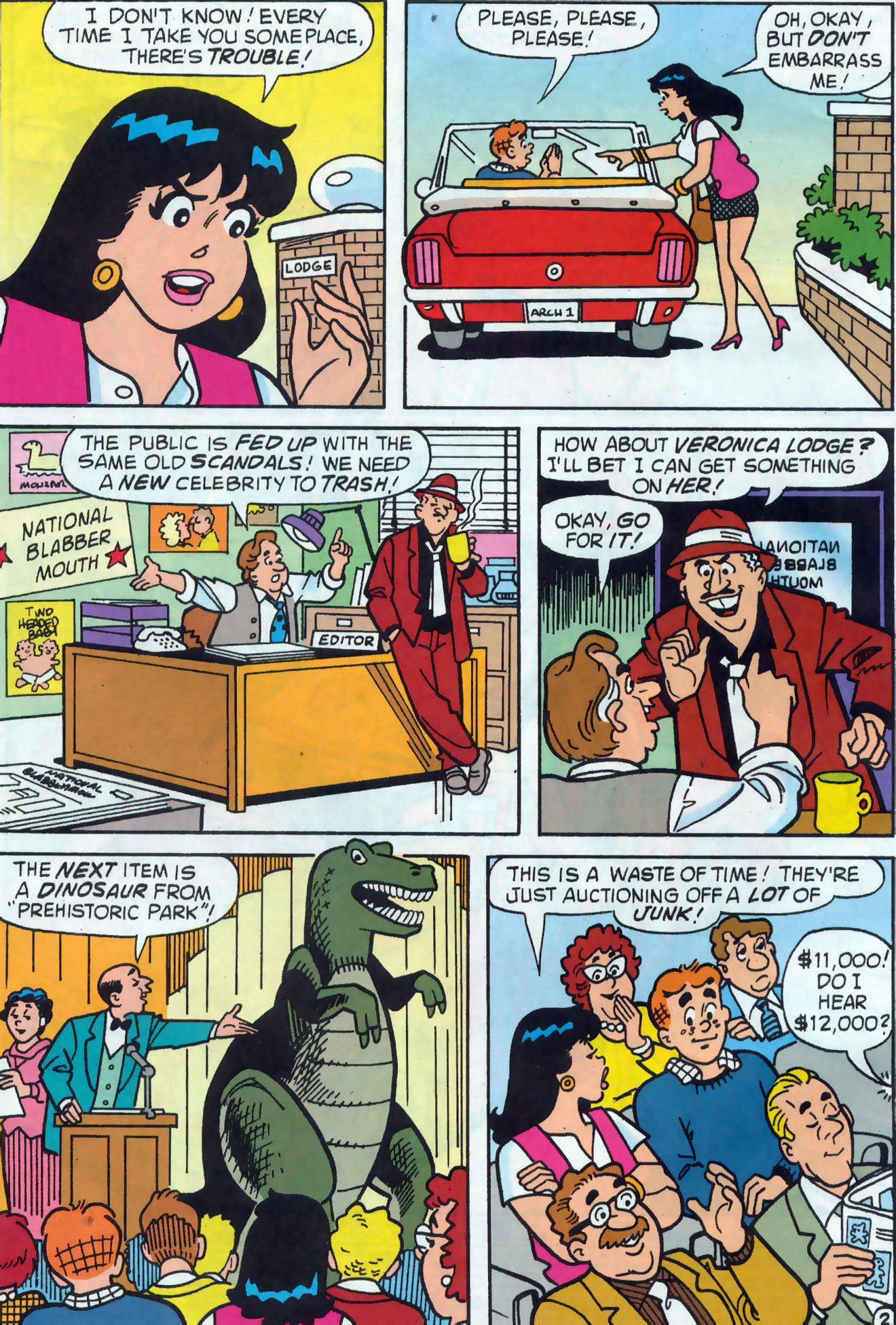 Read online Archie (1960) comic -  Issue #437 - 3