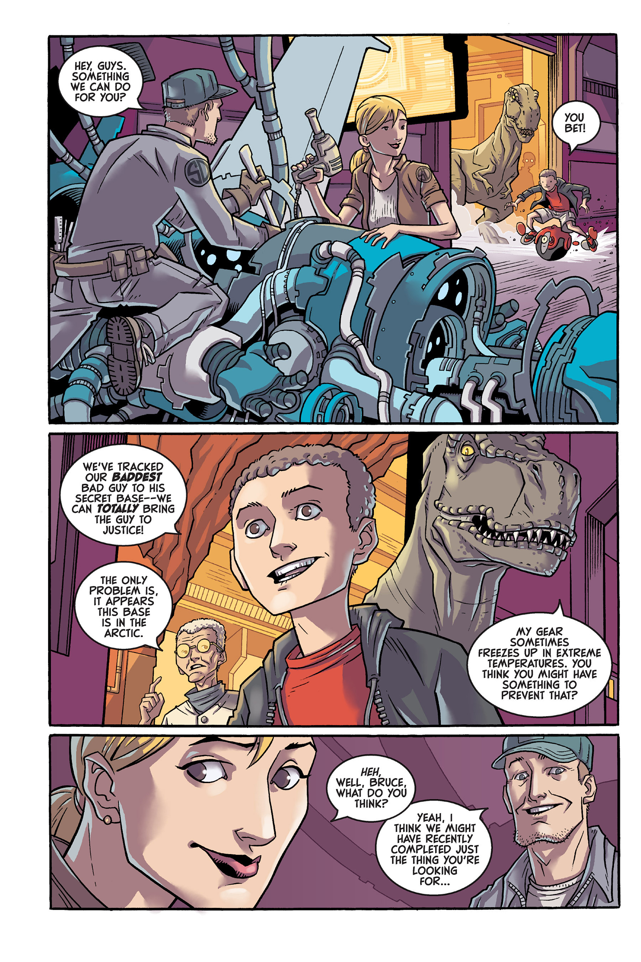 Read online Super Dinosaur (2011) comic -  Issue # _TPB 1 - 56