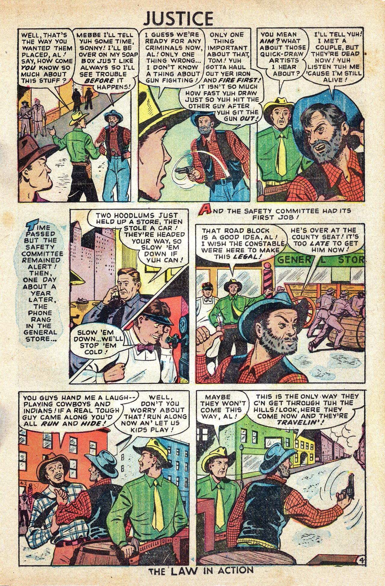 Read online Justice Comics (1948) comic -  Issue #7 - 17