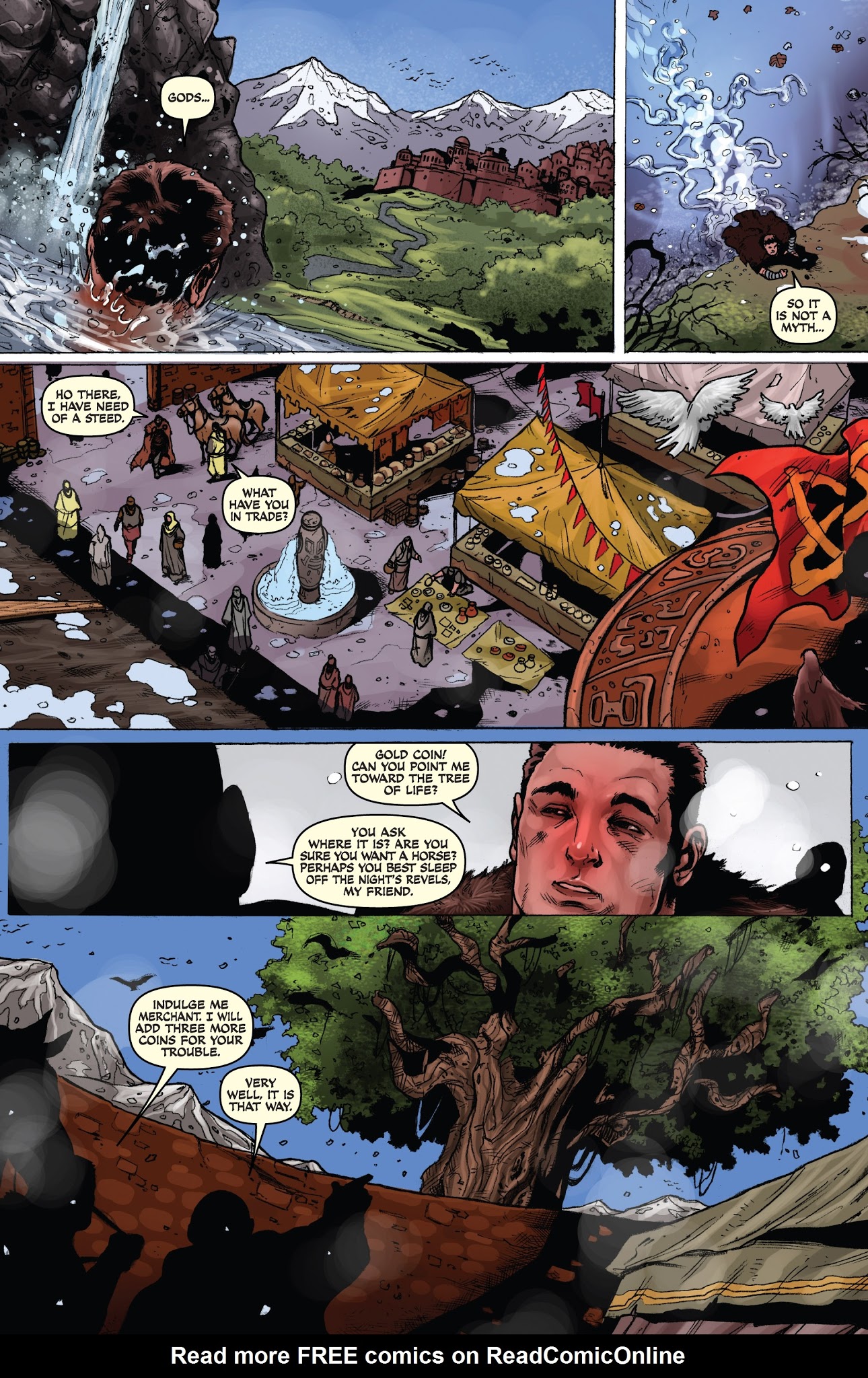 Read online Red Sonja: Revenge of the Gods comic -  Issue #3 - 6