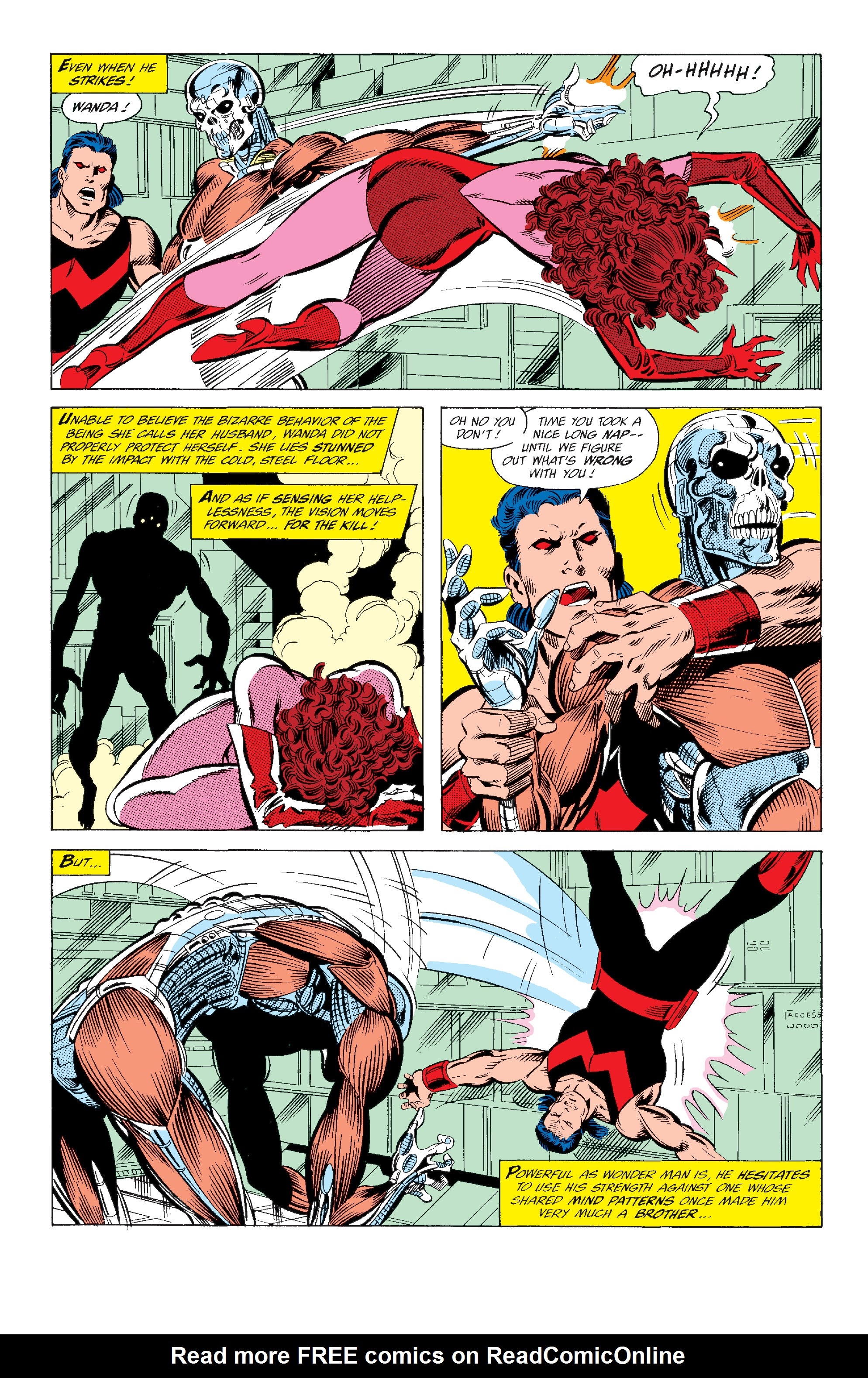 Read online Avengers West Coast Epic Collection: How The West Was Won comic -  Issue #Avengers West Coast Epic Collection Vision Quest (Part 3) - 16