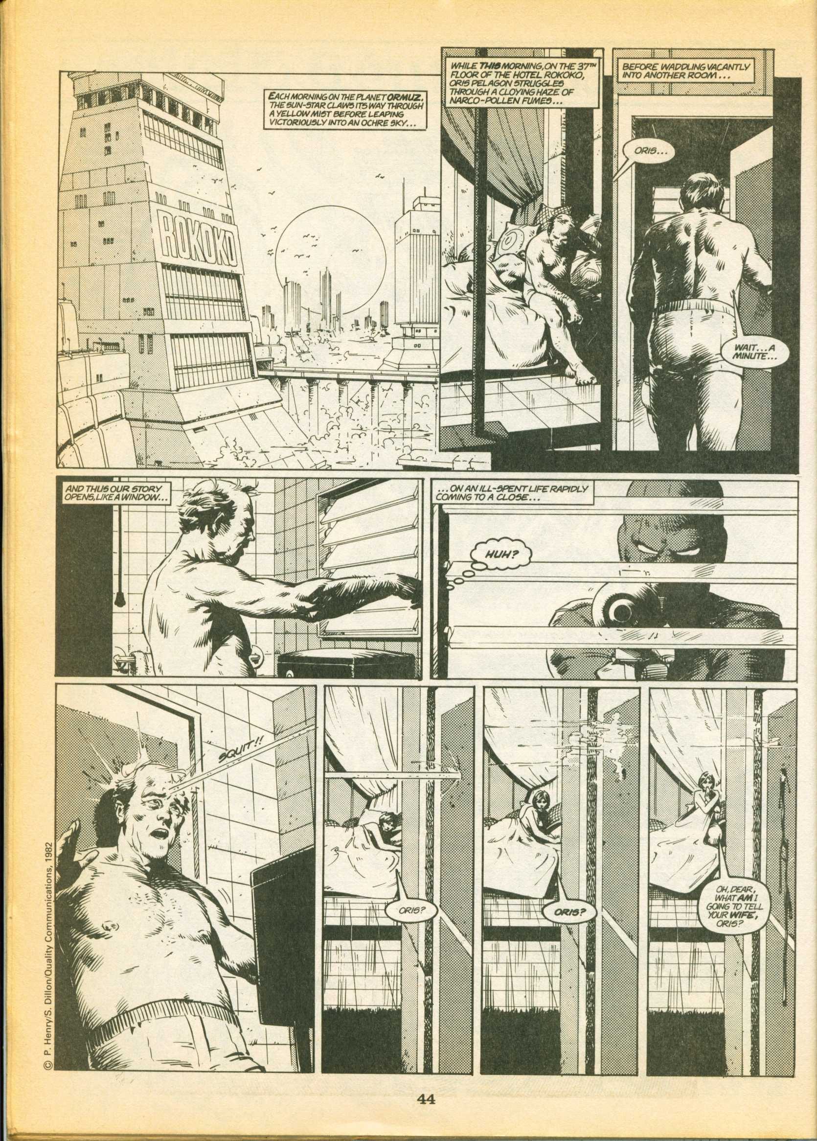 Read online Warrior comic -  Issue #1 - 44