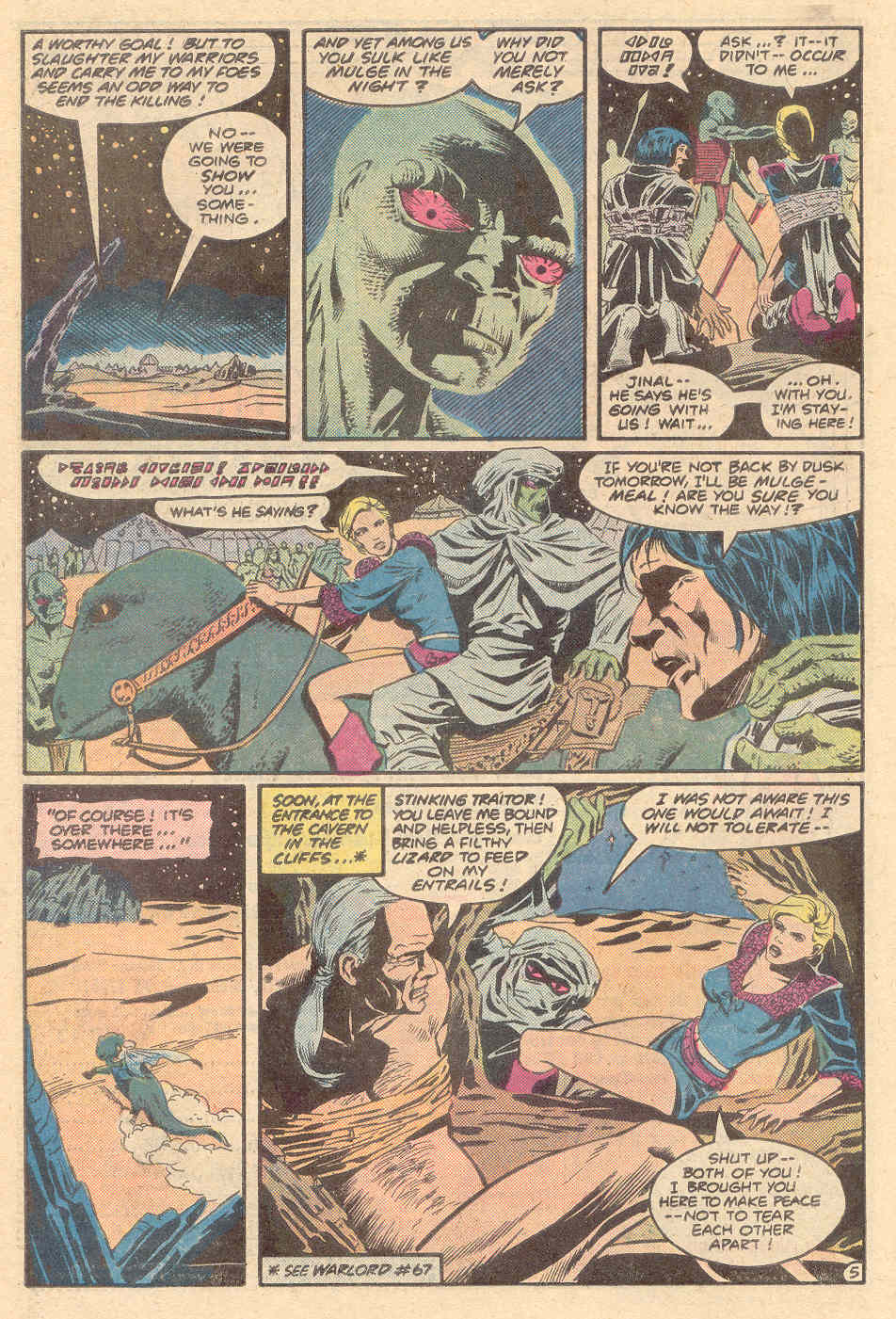 Read online Warlord (1976) comic -  Issue #69 - 22