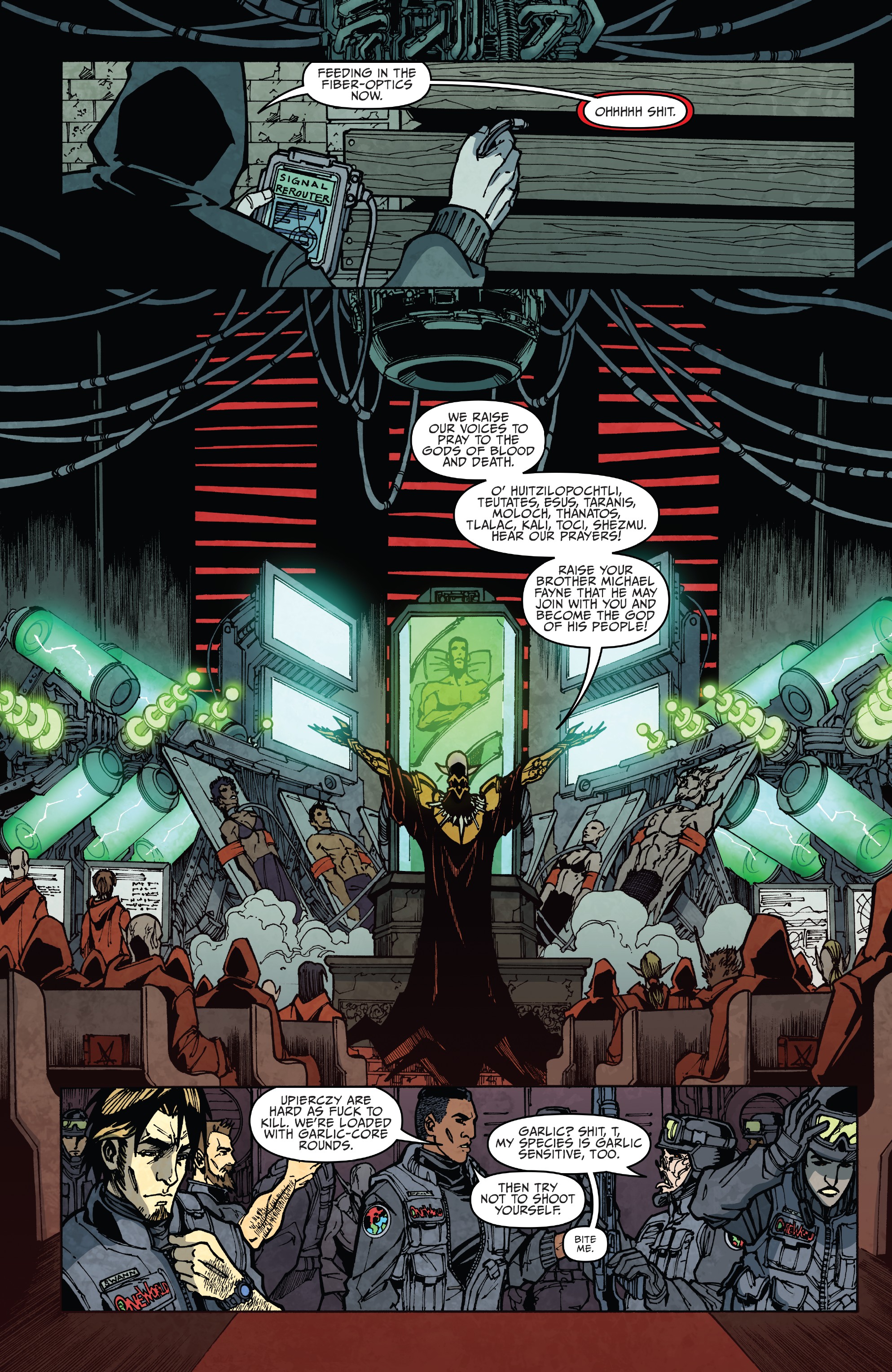 Read online V-Wars: God of Death One-Shot comic -  Issue # Full - 19